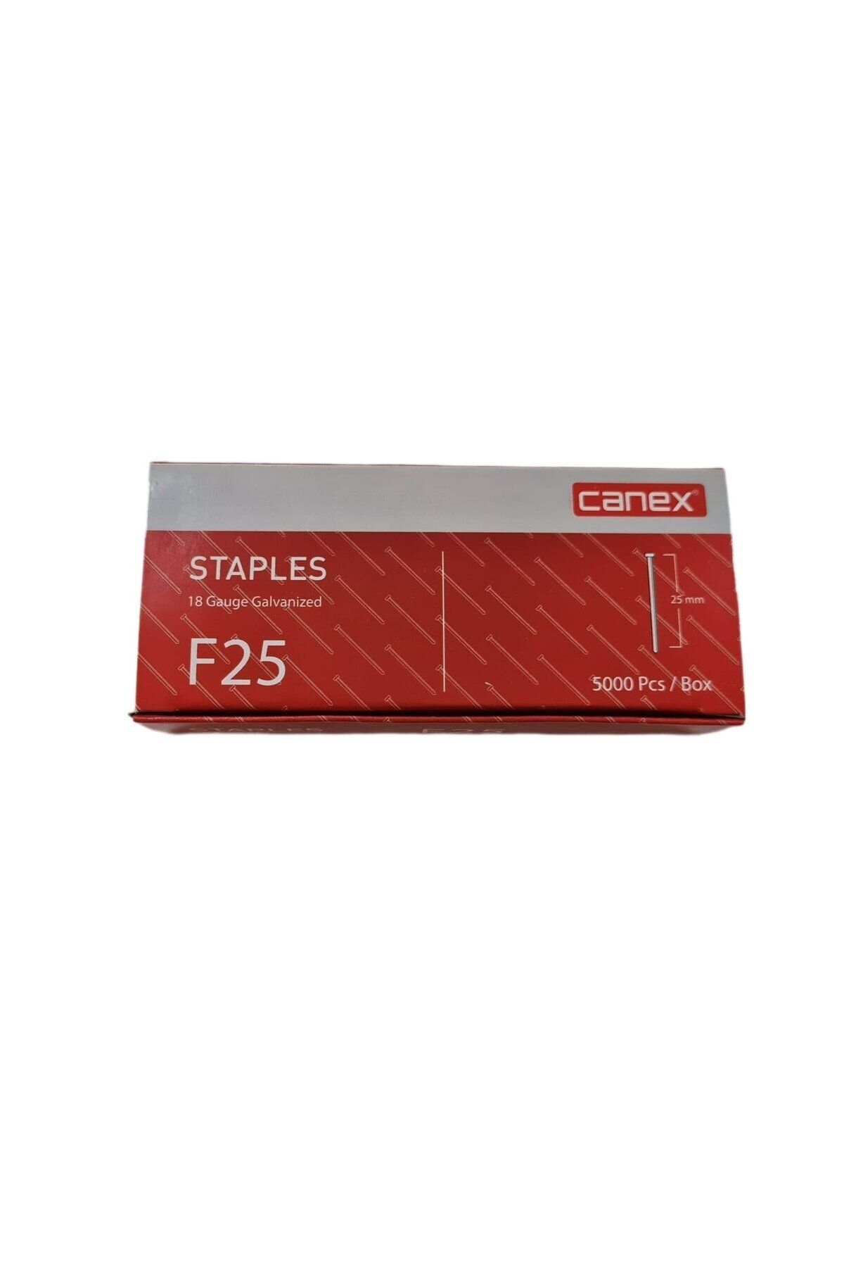 CANEX F25 Tabanca Çivisi | 25mm Uzunluk | Dayanıklı ve Uzun Ömürlü