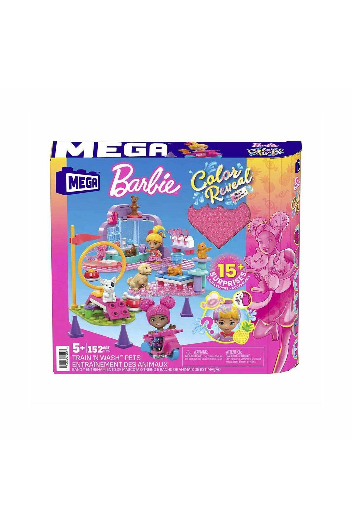 OEM HHP89 MEGA™ Barbi® Color Reveal™ Hayvan Dostu 152 parça
