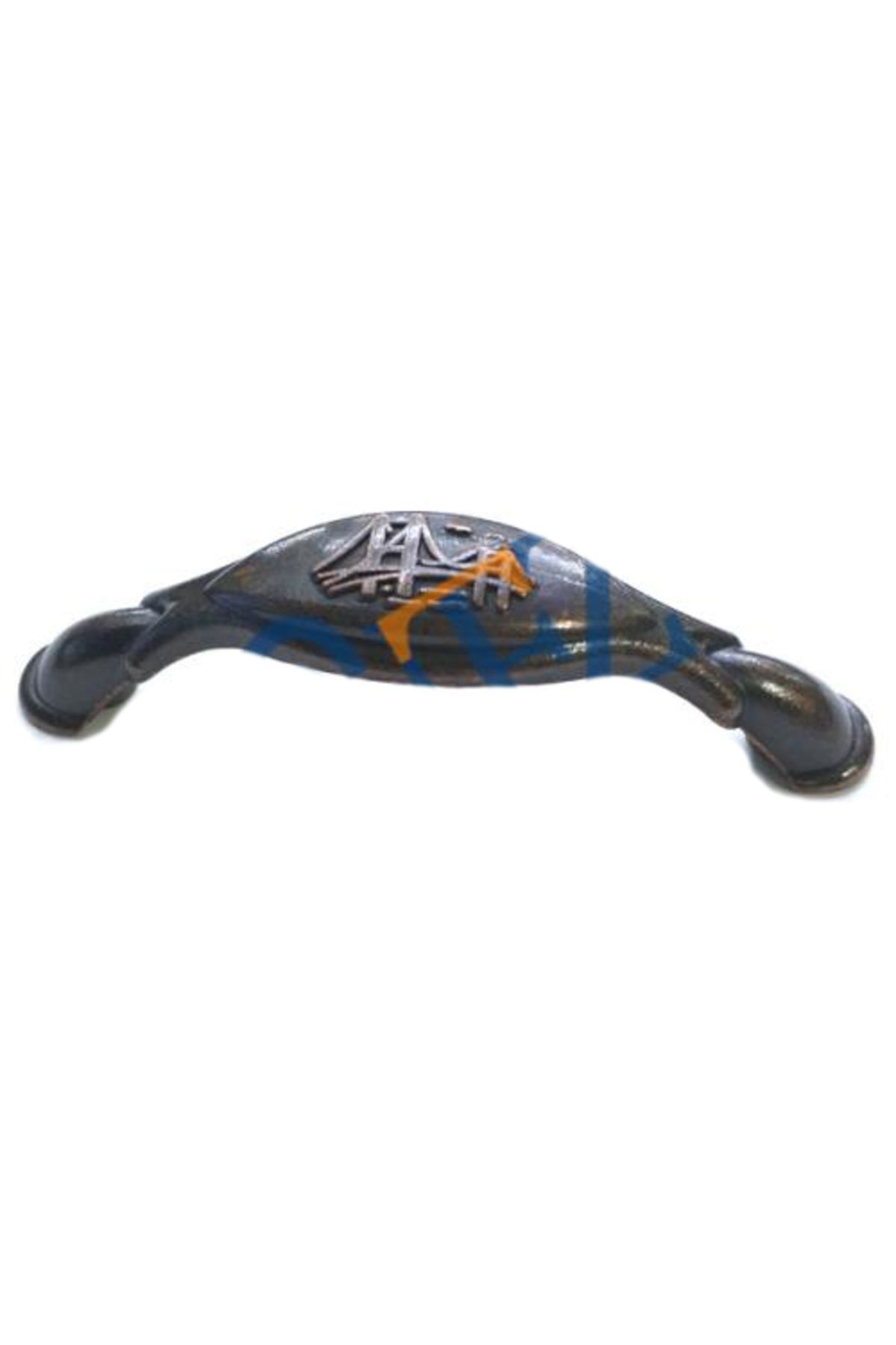 OEM Dekoratif Zamak Boğaziçi Kulp - 64mm, Eskitme, 1 Adet