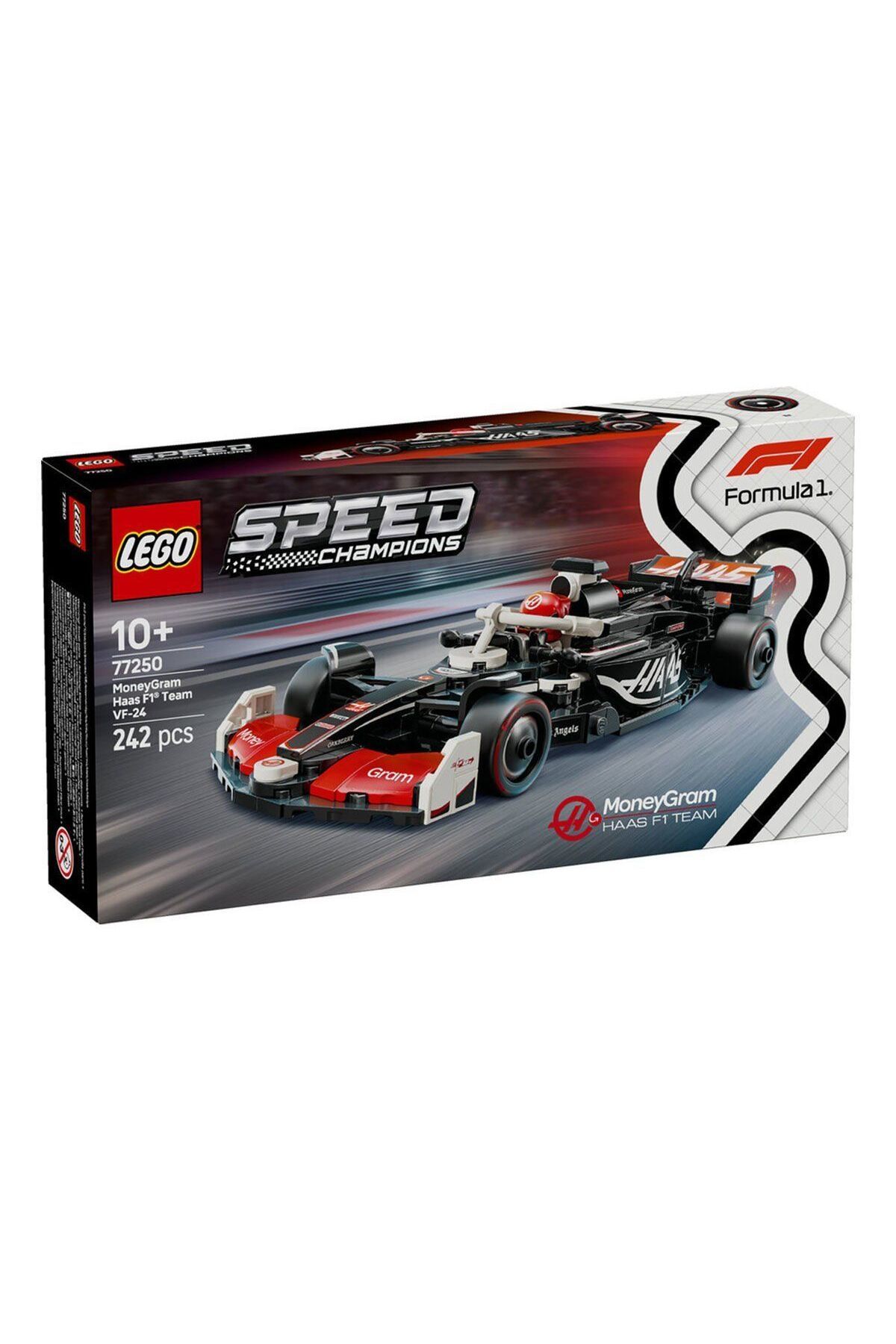 OEM 77250 Leg Speed Champ.MoneyGram Haas F1 Team VF Yarış Arabası 242 parça +10 yaş