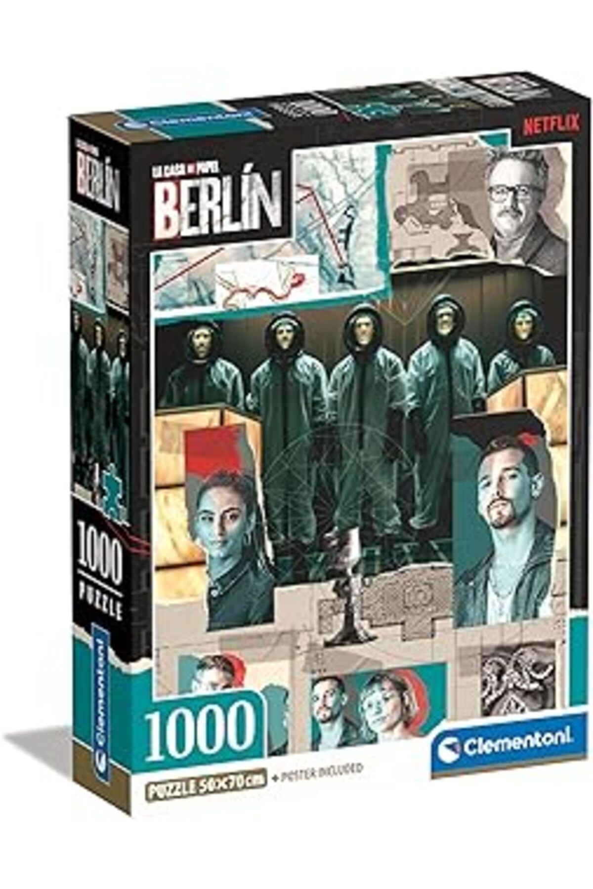 Roses Store 1000 Parça La Casa De Papel Puzzle Berlin 1 (Compact Box)