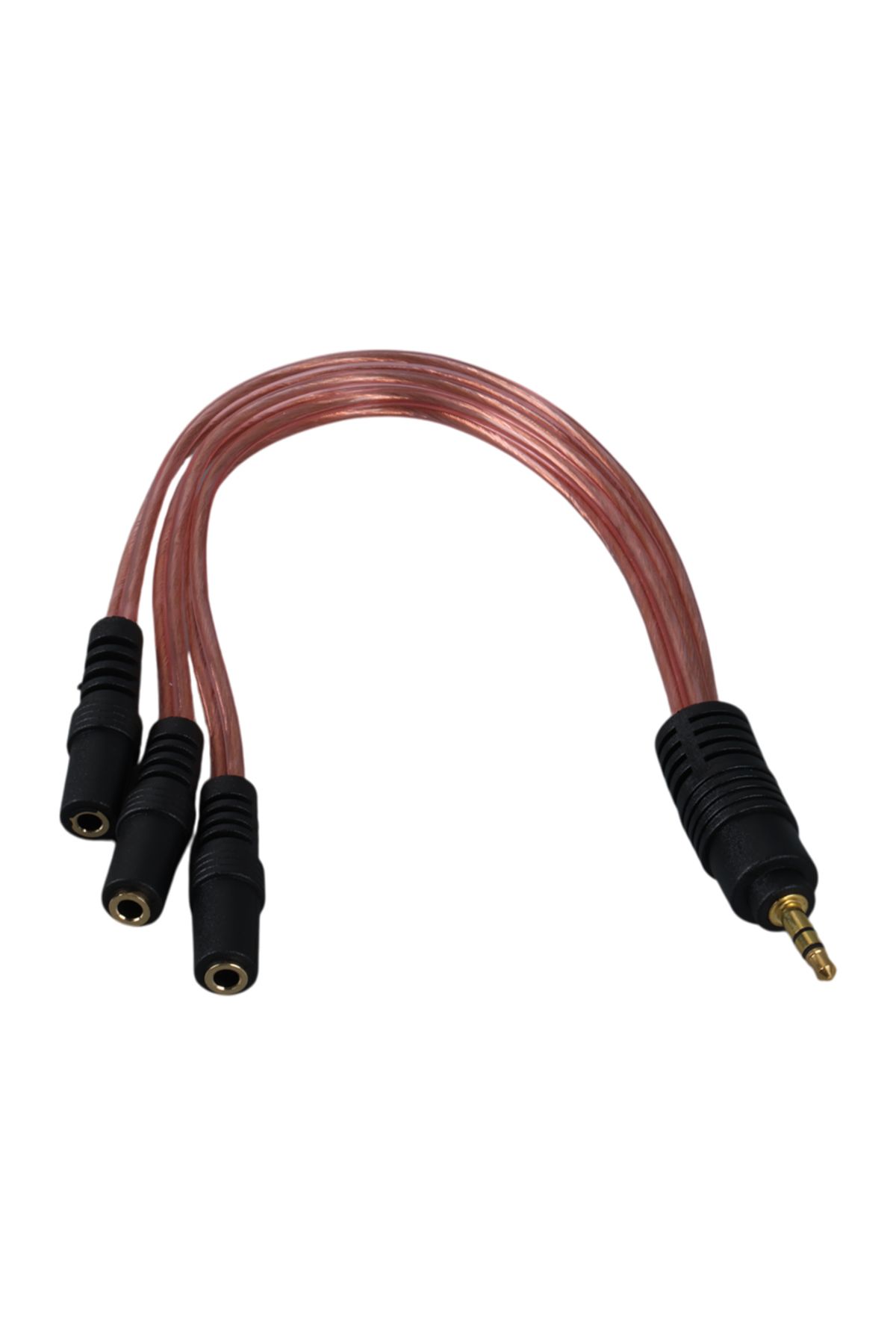 robotrend Pm-12283 3.5Mm Stereo 3X Dişi Kulaklik Çoklayici (3 Boğumlu - 20 Cm)