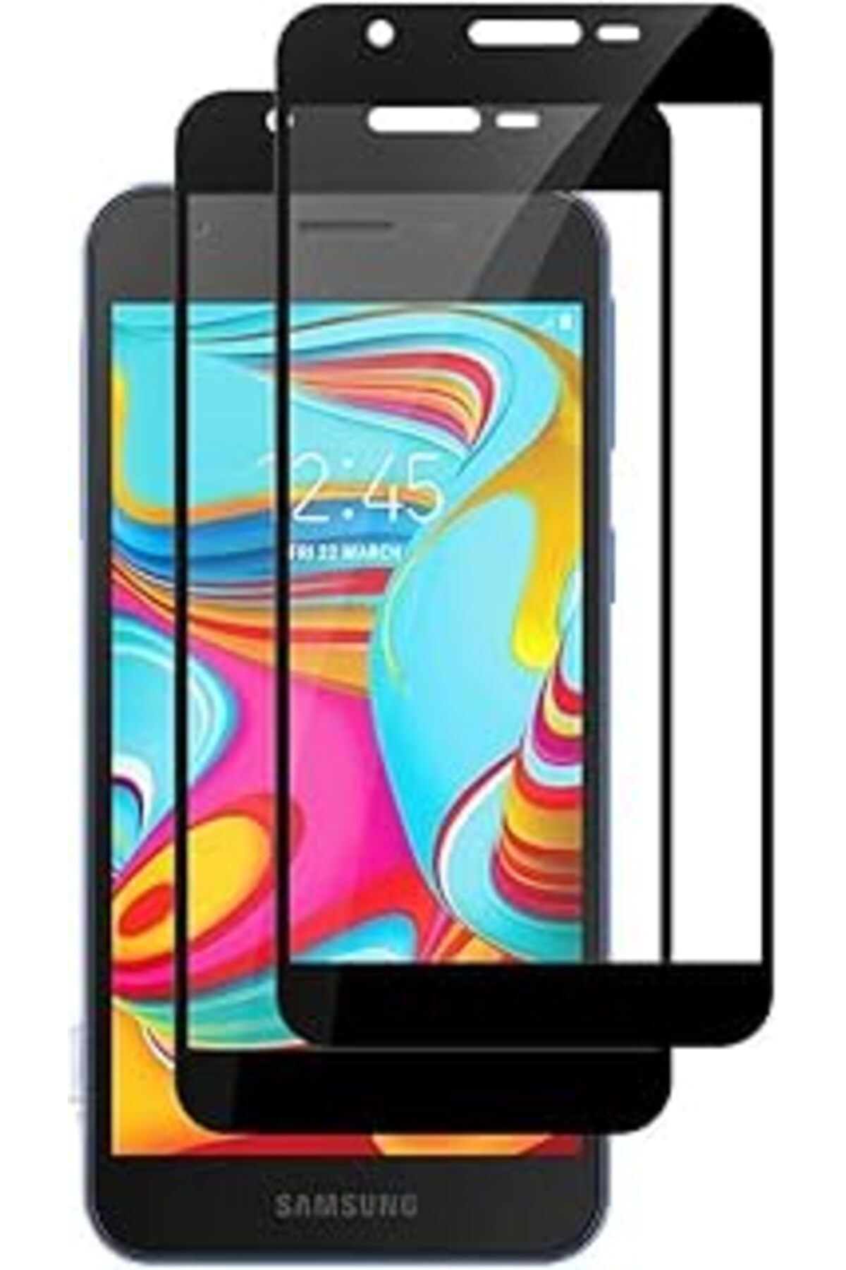 Pazarcan Toprak Bilişim Samsung Galaxy A02S/A03S Uyumlu 6D Ekran Koruyucu (Tamperli Cam)