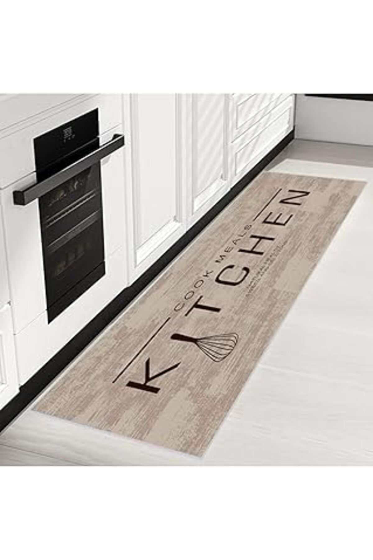 Mu Art Rovigo Home Dijital Yıkanabilir Kaymaz Taban Mutfak Halısı Rvg2053-Sd519 80X200 Cm