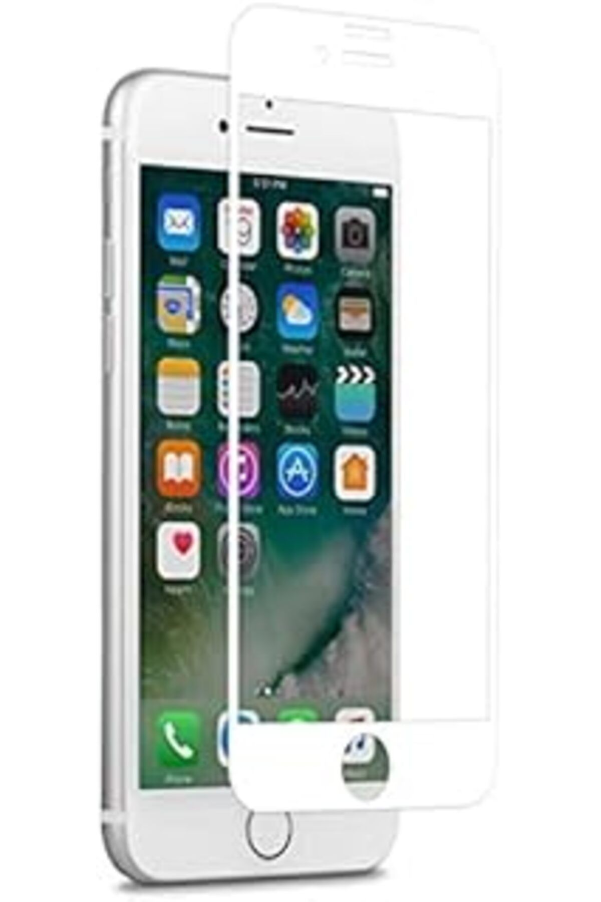 Pazarcan Happy Trend Apple İphone 7/8 / Se Için Hayalet Ekran Koruyucu Yandan Görünmeyen Ekranı Tam Kaplayan