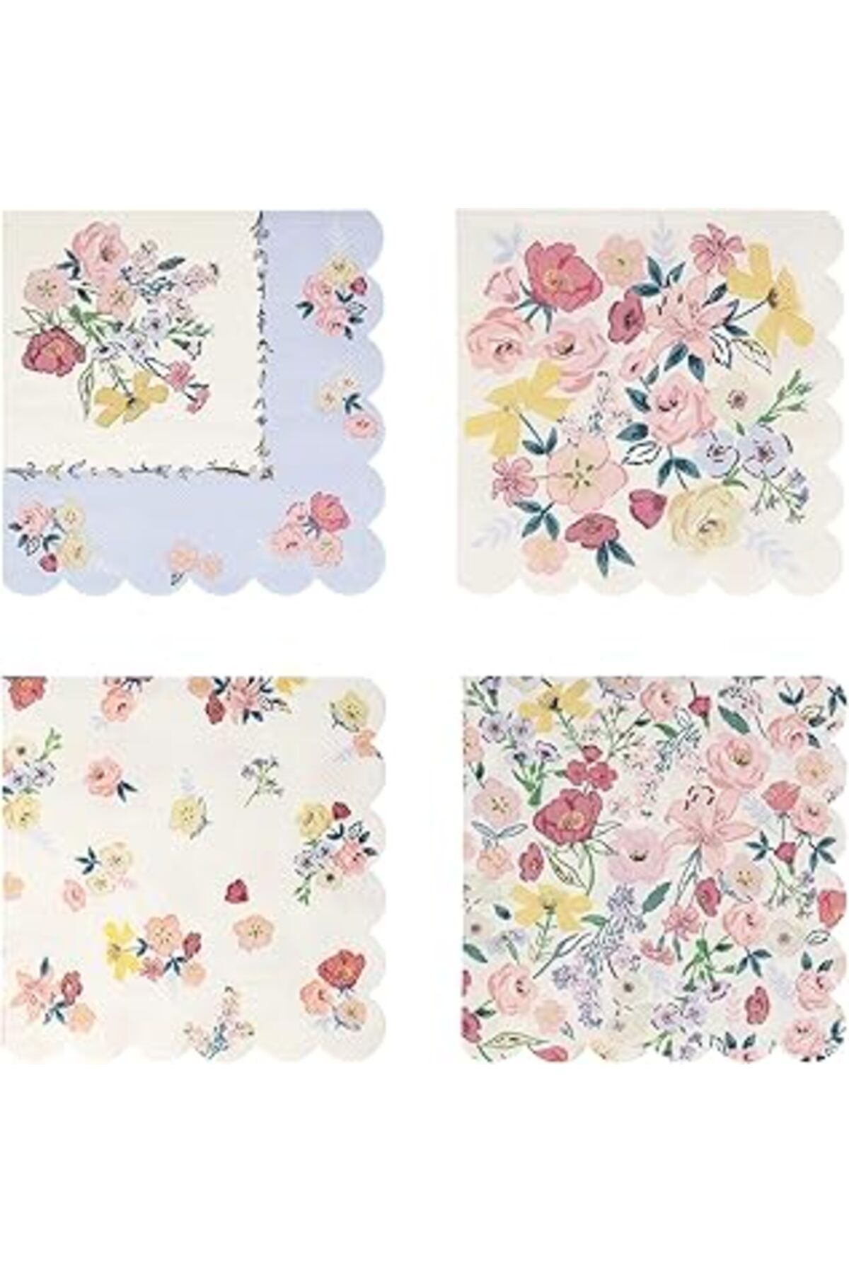 NZM TİCARET Meri Meri English Garden Peçete (L) 16'Lı