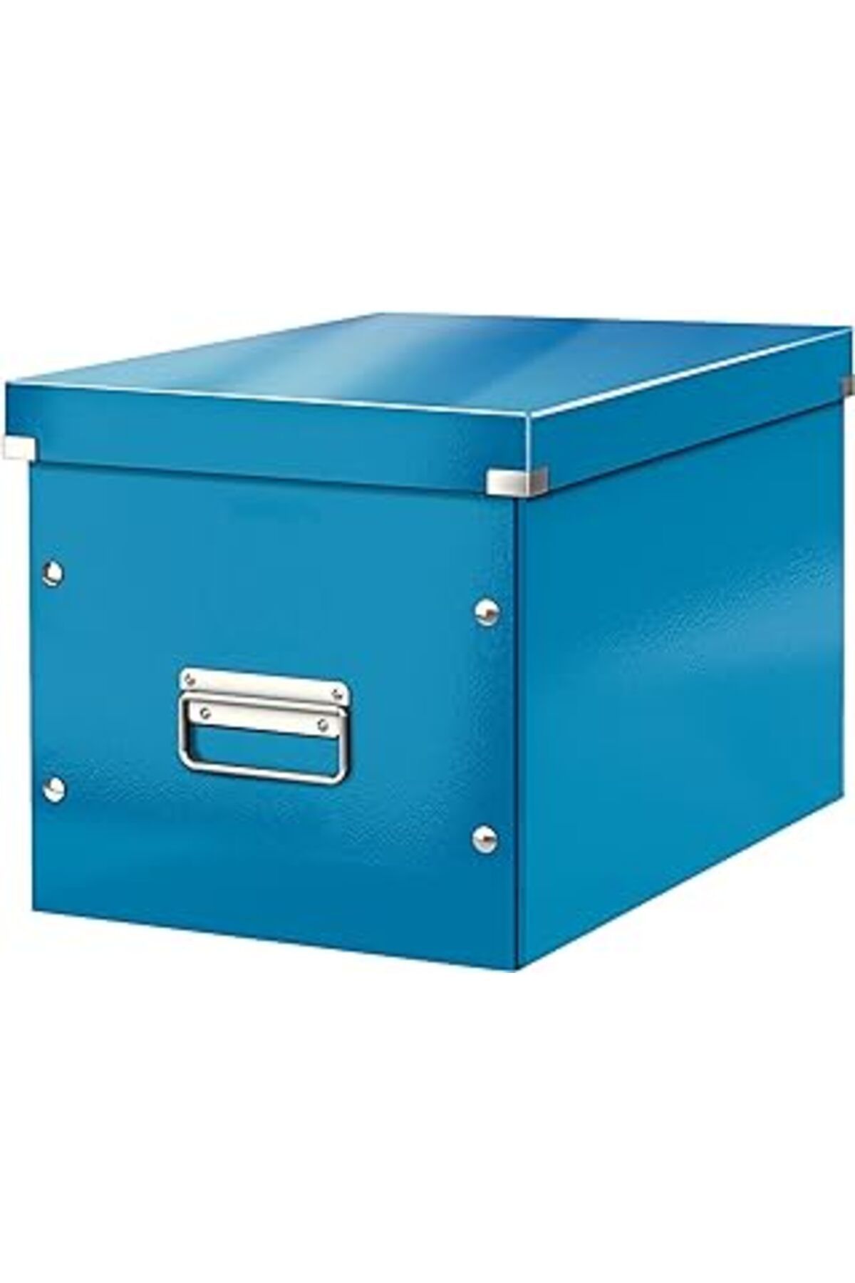 karadağsb Leitz 61080036 Wow C&S Kutu Küp Büyük Boy, Metalik Mavi