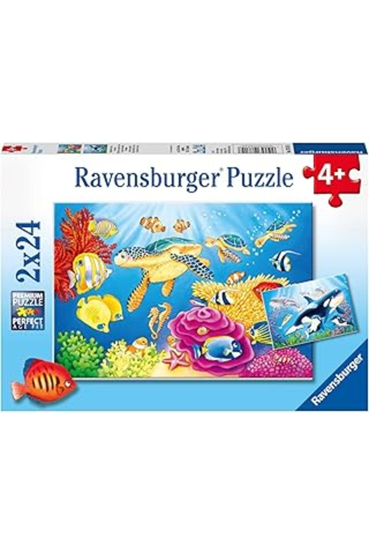 karadağsb Ravensburger 2 X 24 Parça Yapboz Under The Sea (78158)