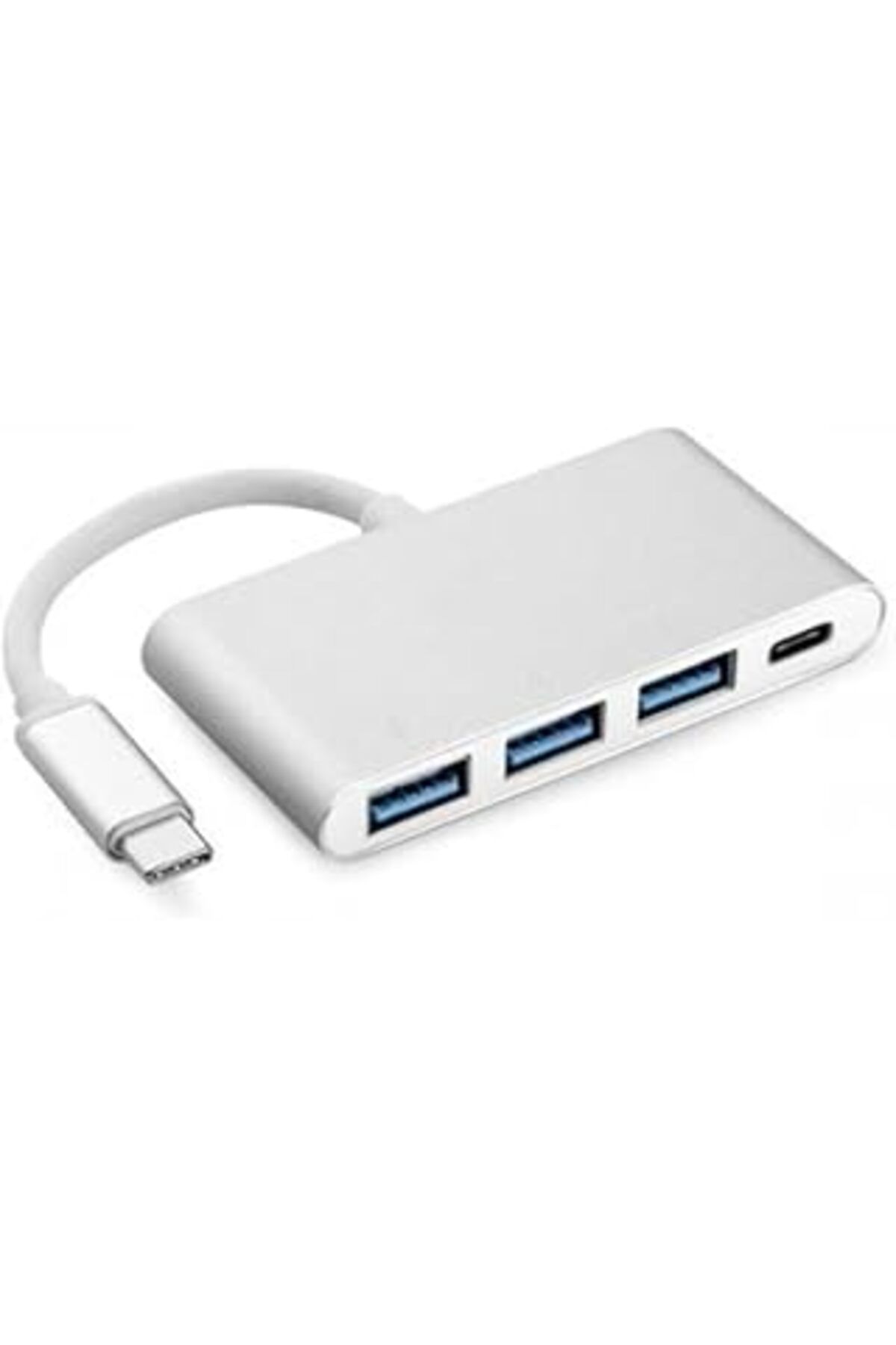 NZM TİCARET Aksesuarcı Type-C Usb 3.0 3 Port Çoğaltıcı Dönüştürücü Çevirici, Macbook, Type C Usb Çoklayıcı