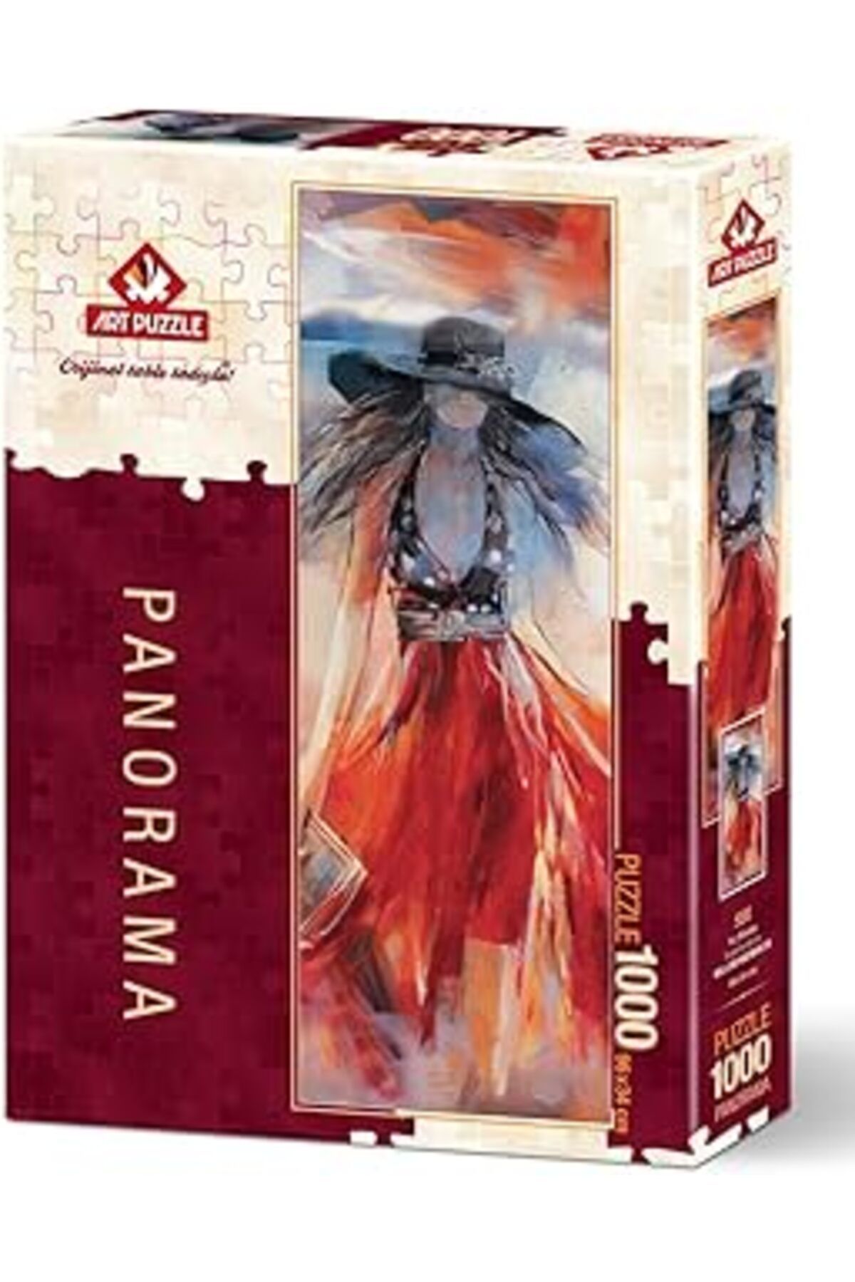 karadağsb Art Puzzle Yaz Modası 1000 Parça Panorama Puzzle