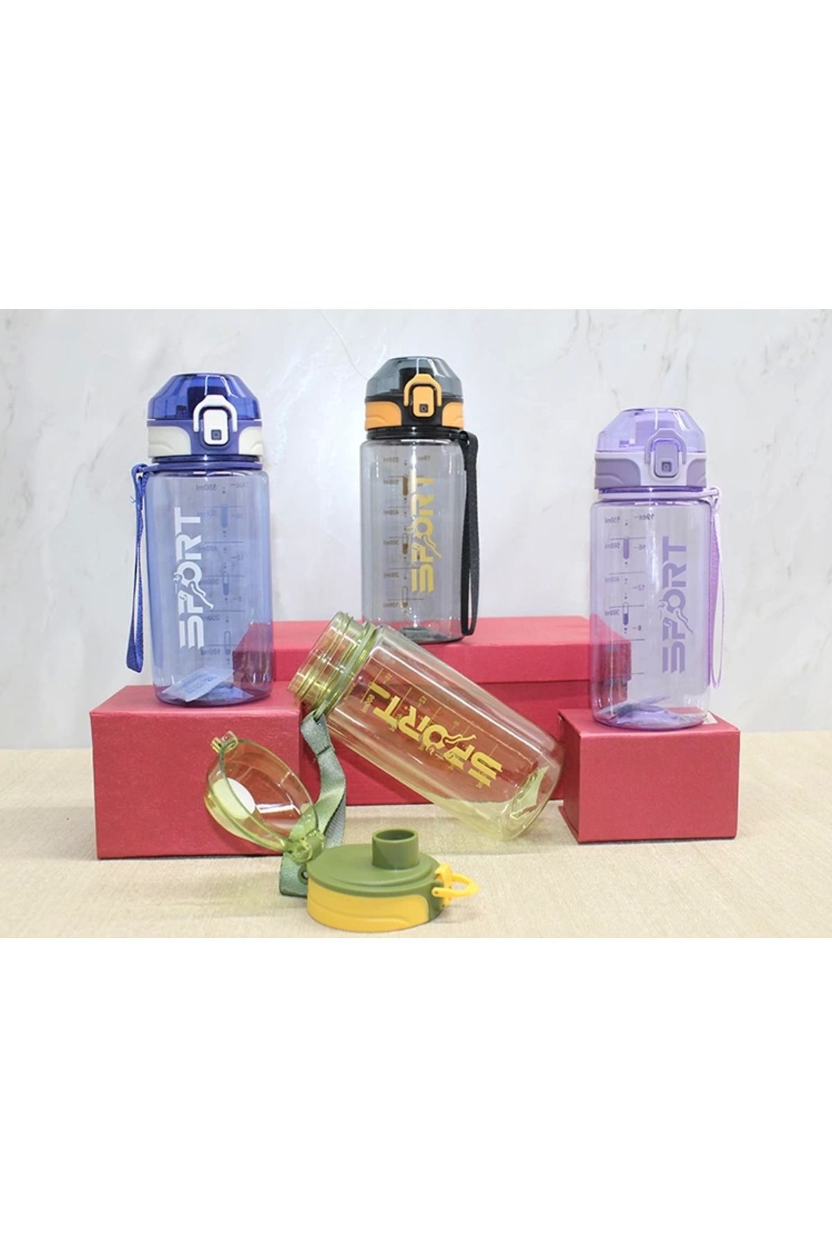 Hepta Collection Su Matarası 550 Ml Bpa İçermez Alk2954