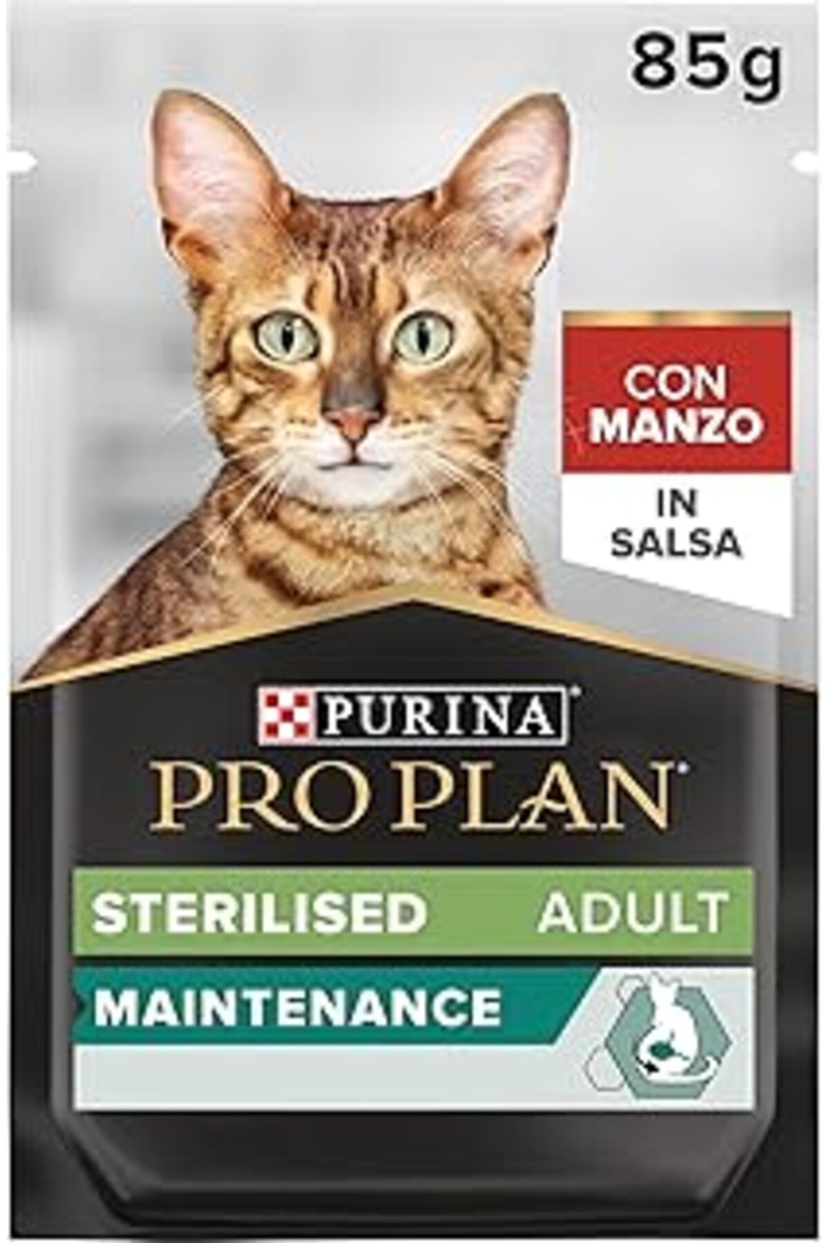 karadağsb Purina Pro Plan Maintenance Sos İçinde Sığır Etli Kısırlaştırılmış Kedi Maması 85Gr Pouch X 26 Adet