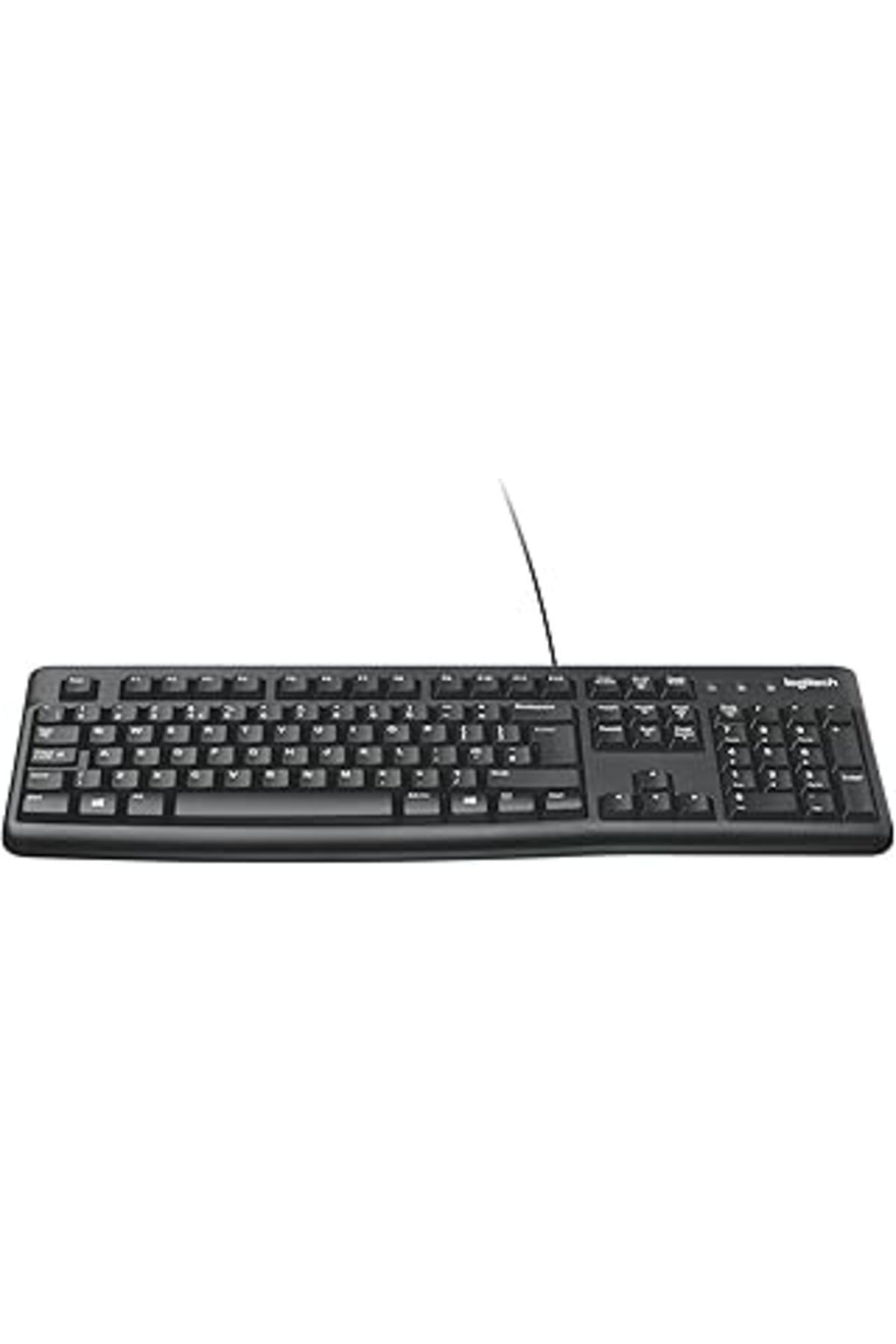NZM TİCARET K120 Usb Kablolu Klavye, Sayısal Tuş Takımına Sahip, Sıvı Dökülmelerine Dayanıklı, Türkçe Q Klavye,