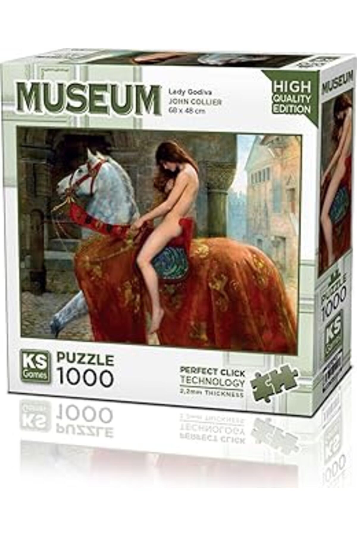 karadağsb Ks Games 20706 Lady Godiva 1000 Parça Puzzle -Ks Puzzle