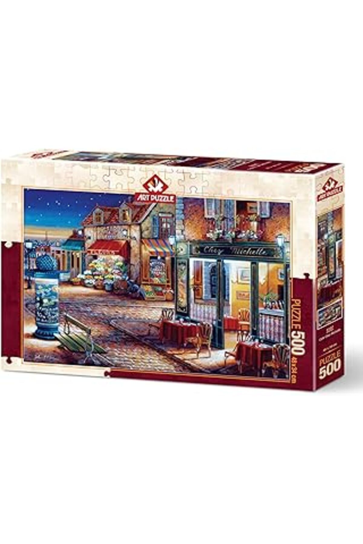 Mu Art Art Puzzle Cafe Chez Michelle 500 Parça Puzzle