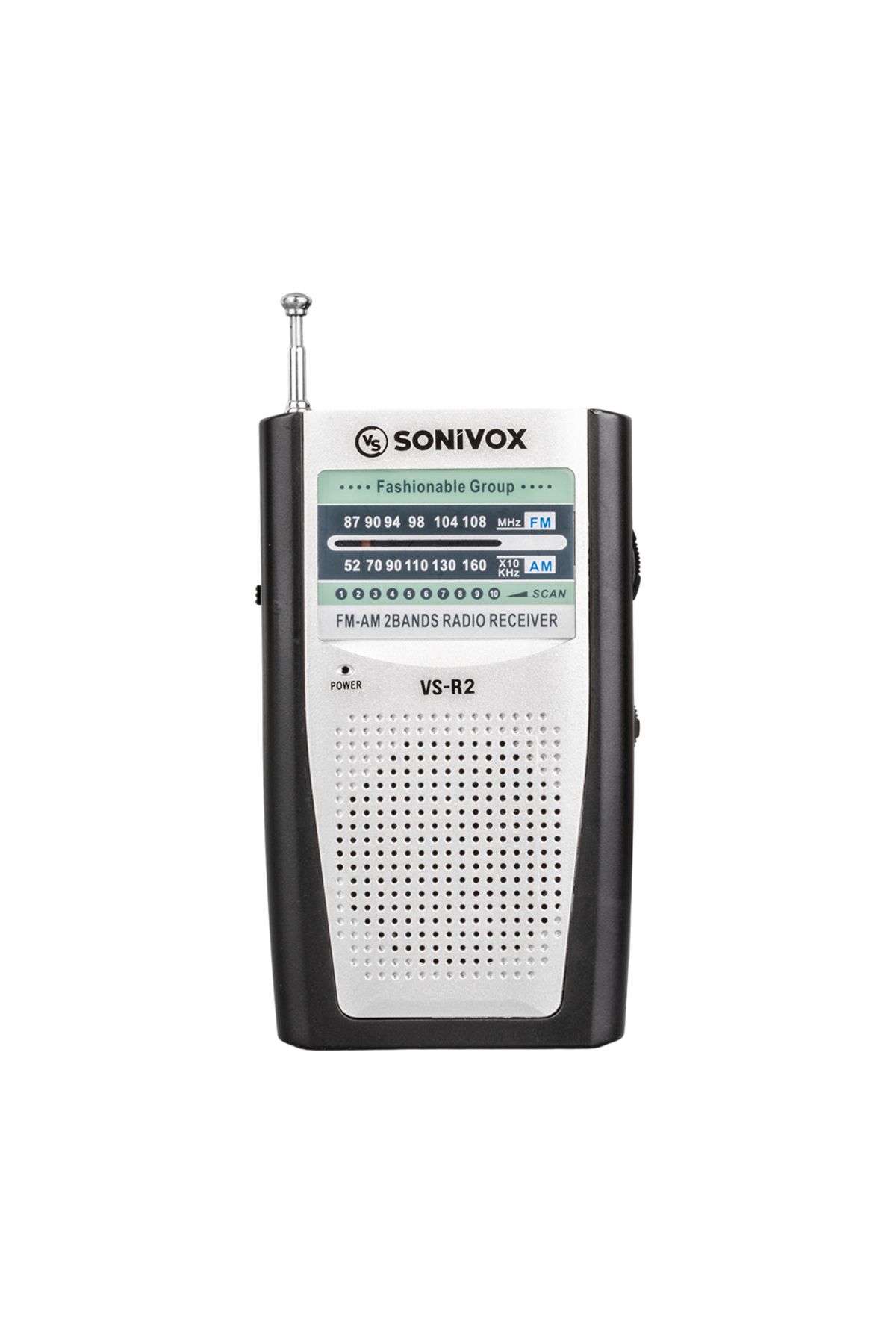 robotrend Vs-R2 Gümüş Renk Analog Radyo
