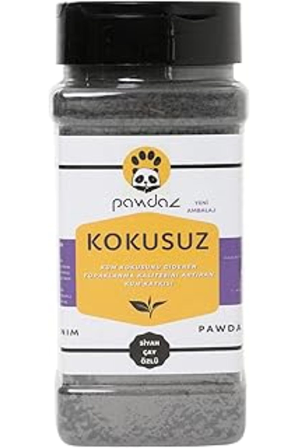 karadağsb Pawdaz Kokusuz - Aktif Karbon Ve Siyah Çay Özlü Kedi Kumu Kokusu Giderici (500 Ml. / 360 Gram ± 25