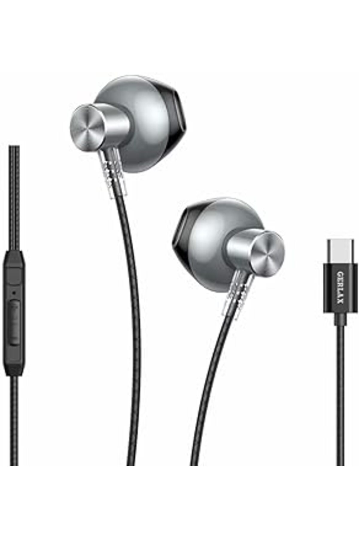 karadağsb Teknosepetim Type-C Kulakiçi Kablolu Kulaklık Mikrofonlu Iphone 15 Pro Max S24 Ultra Uygun Kulaklık