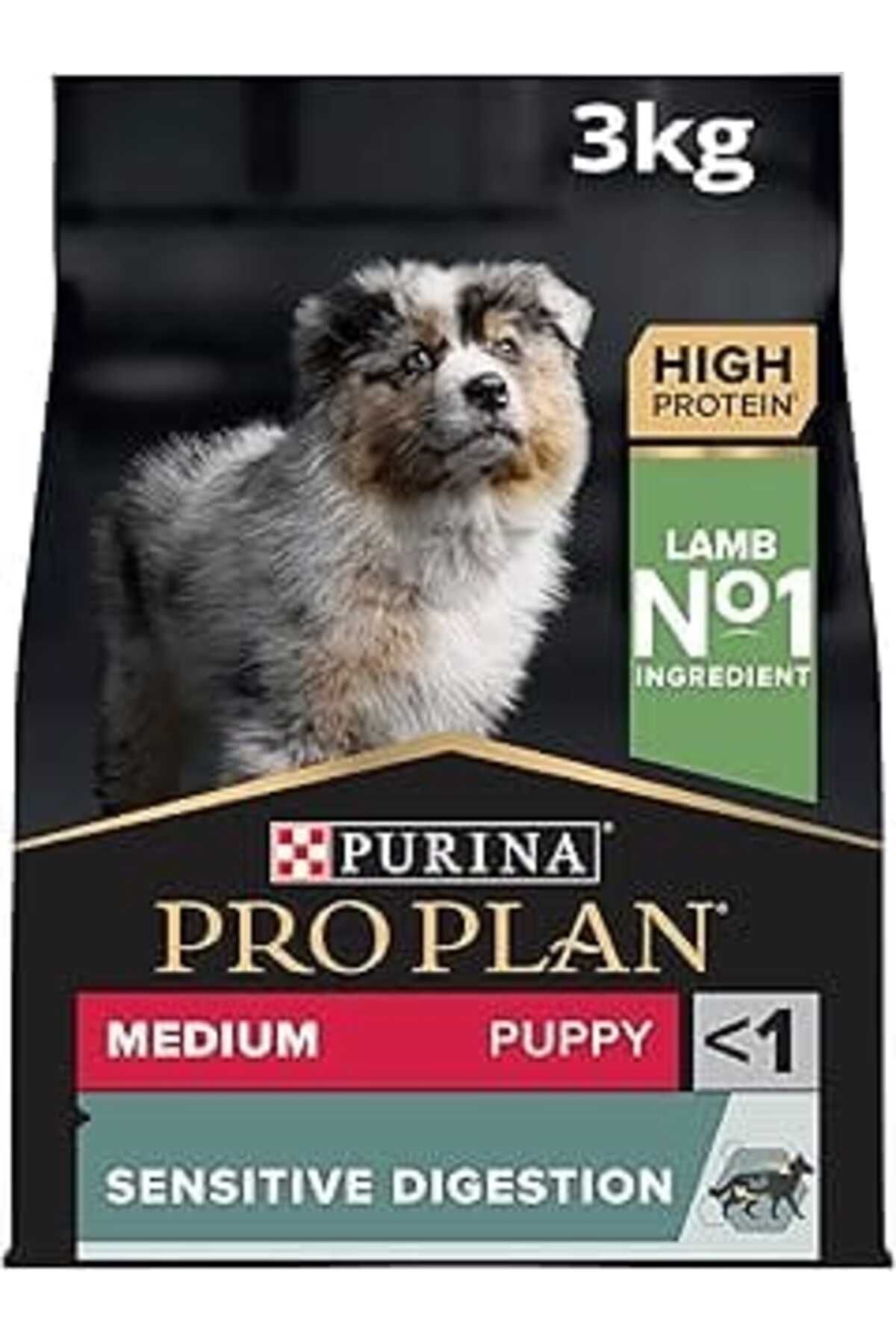 karadağsb Pro Plan Puppy Sensitive Digeston Kuzu Etli Yavru Köpek Maması 3 Kg