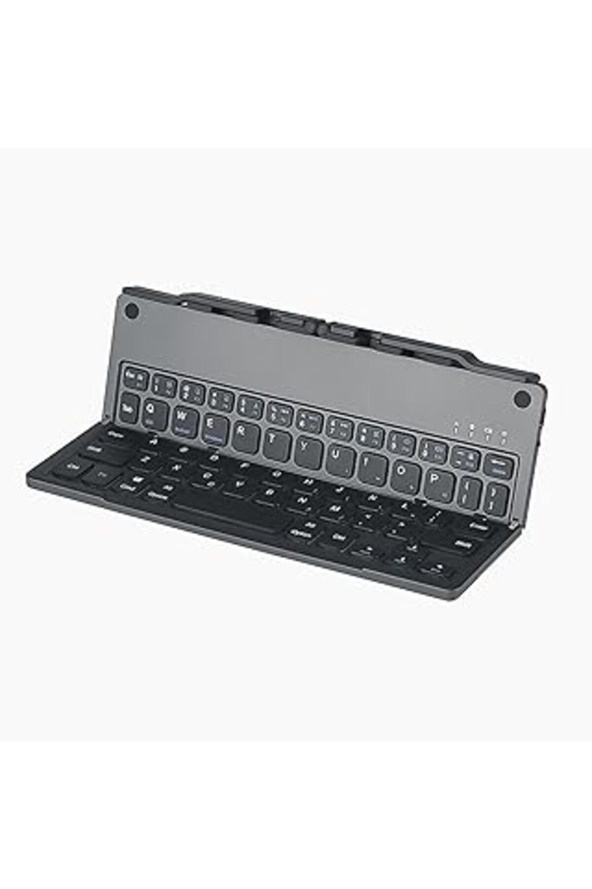 nazeninstoğu Zzr Seven Bluetooth Klavye, Katlanabilir Klavye, Standlı, Taşınabilir Klavye, Seyahat Klavyesi, Win