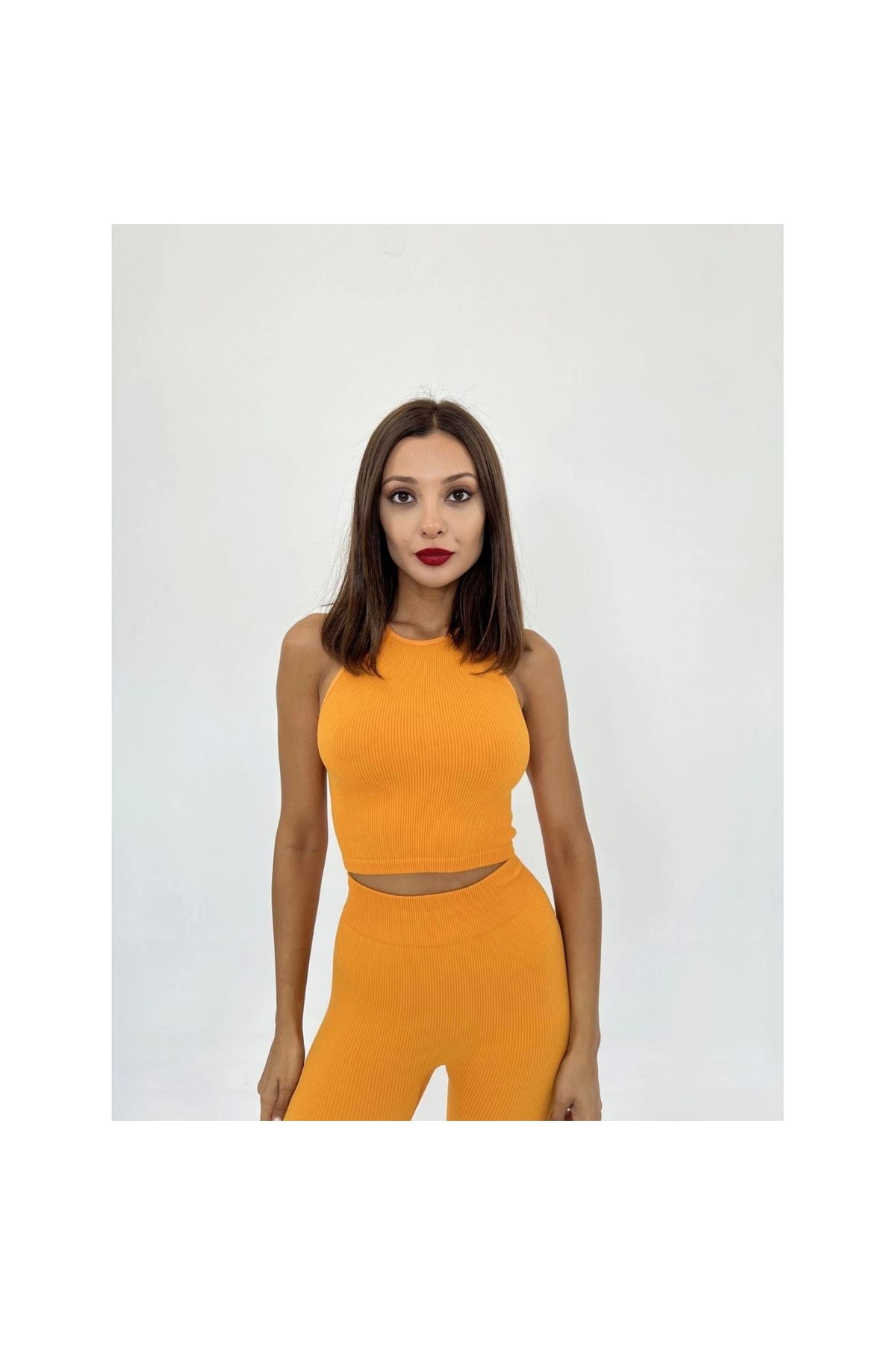 Narnuga 2501 SPORCU YARIM TSHİRTTURUNCU