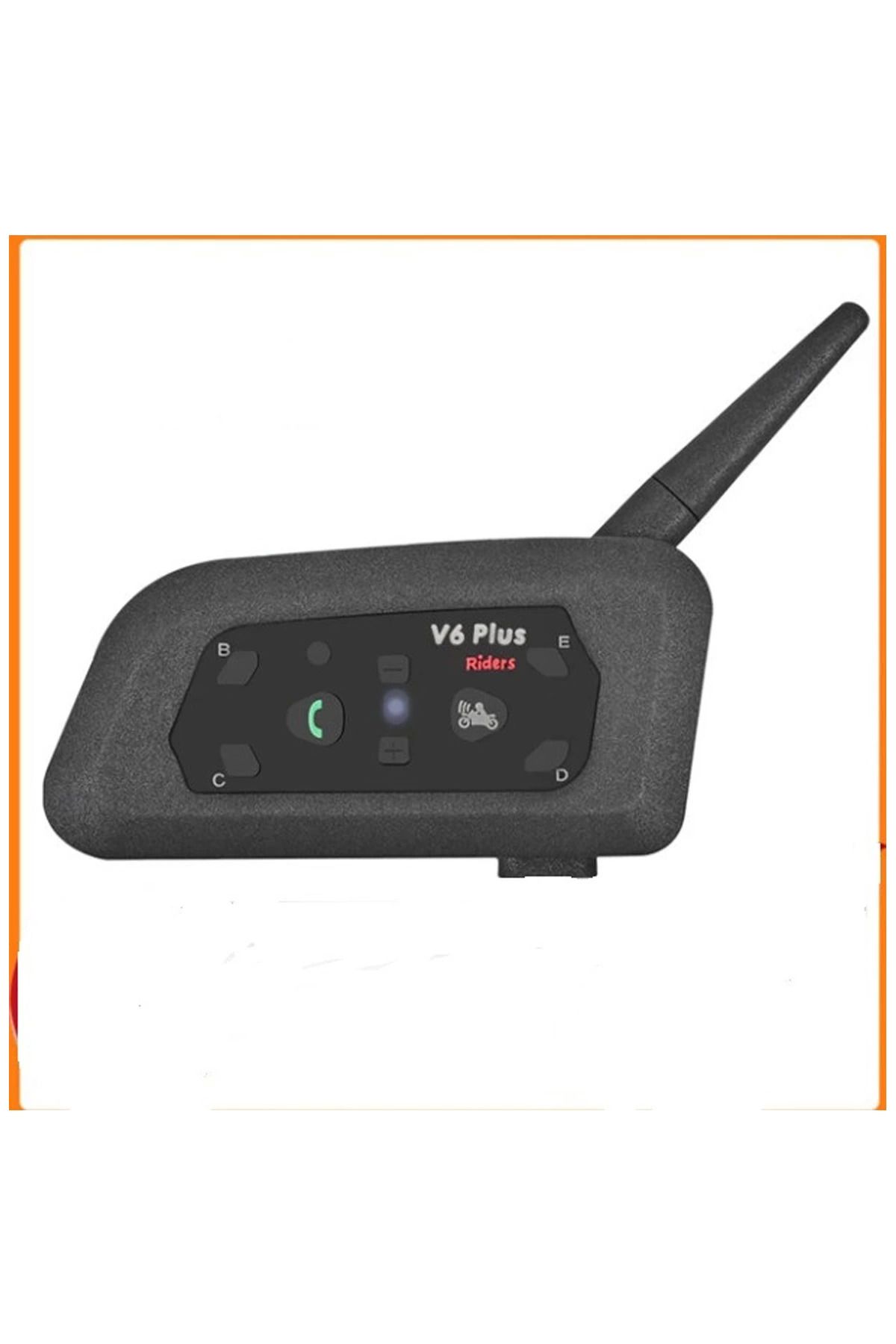 Miracle Omni V6 Plus Motorsiklet Kaskı İntercom Su Geçirmez 1200 M
