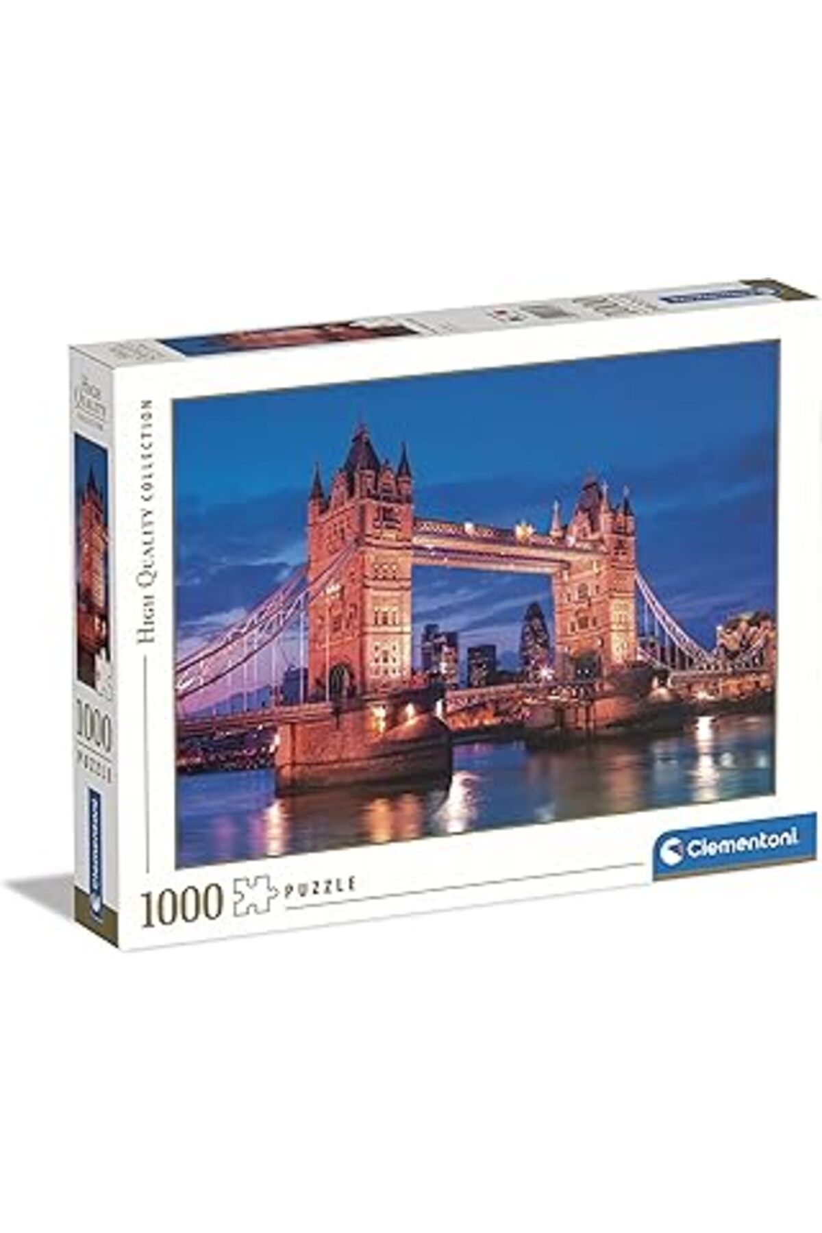 NZM TİCARET - 1000 Parça Hq Collection Yetişkin Puzzle - Tower Bridge At Night