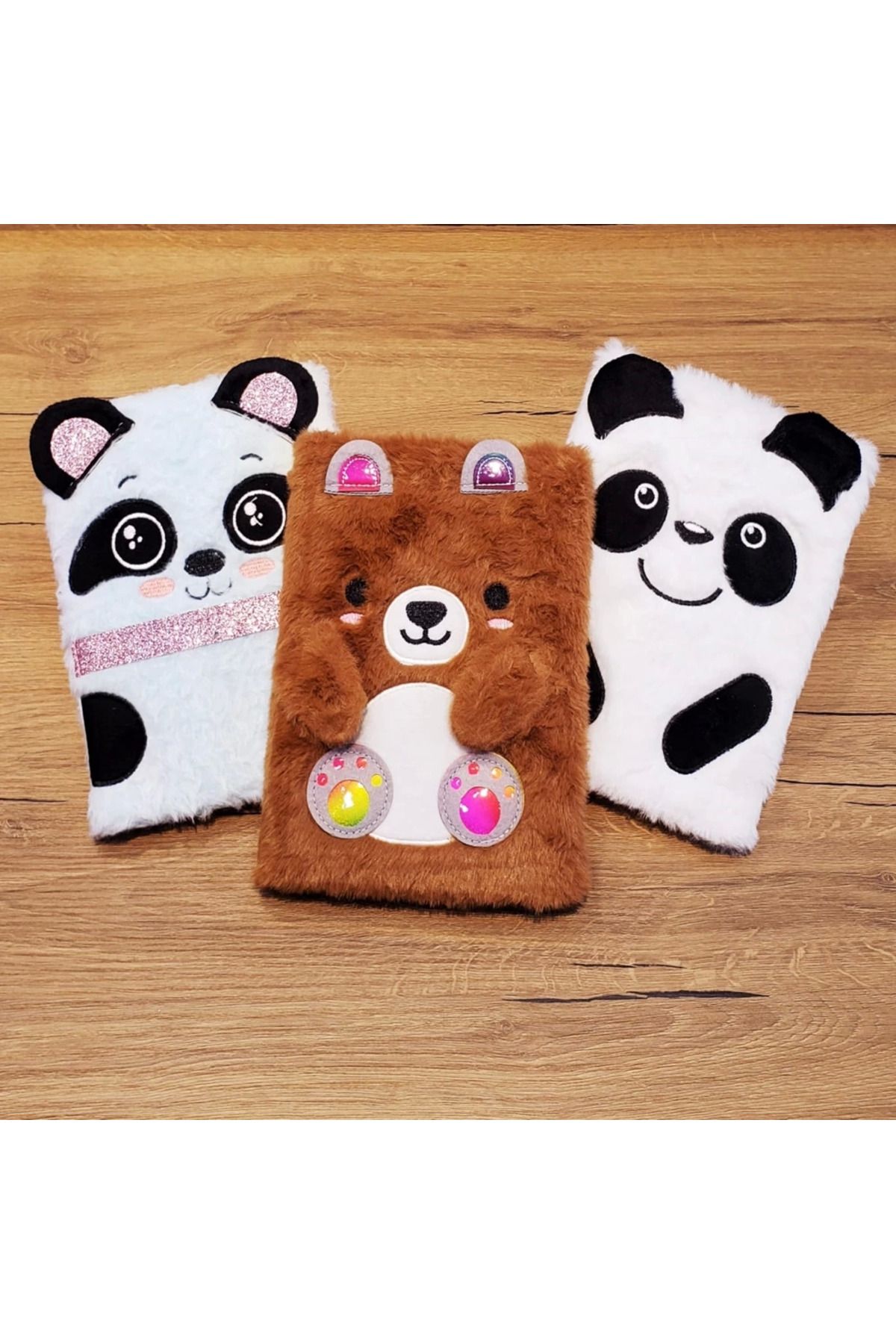 Vita Premio Panda Tasarımlı Peluş Defter