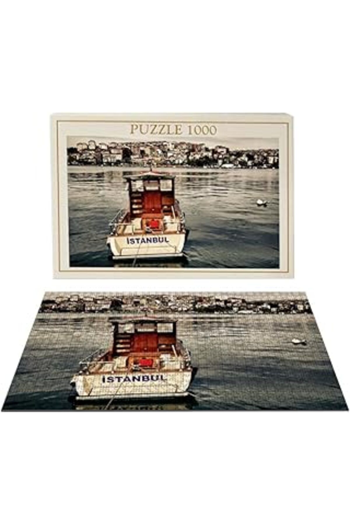 karadağsb Bk Gift İstanbul 1000 Parça Profesyonel Puzzle