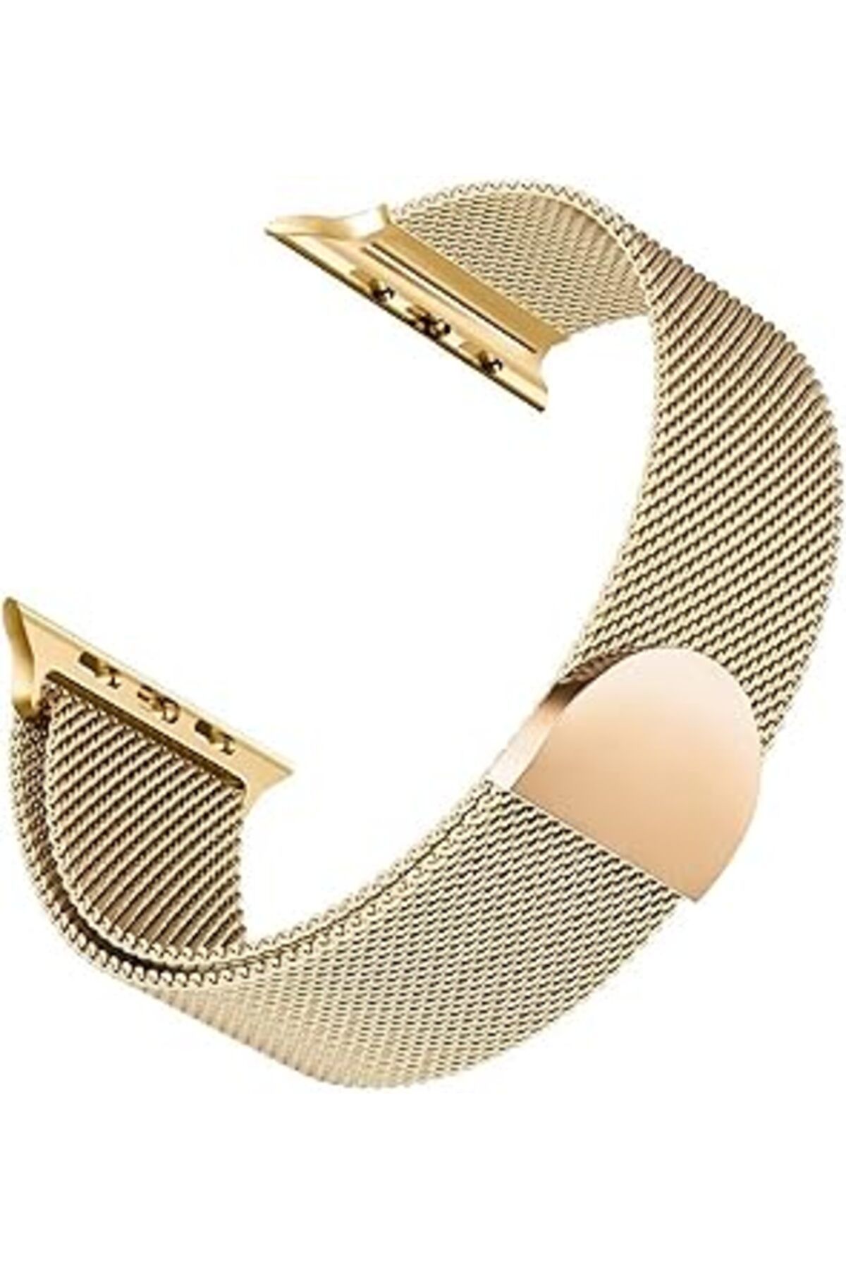 karadağsb Microsonic Apple Watch Series 7 41Mm Kordon Luxe Metal Twist Iridescent (Apple Watch Series 7 41Mm
