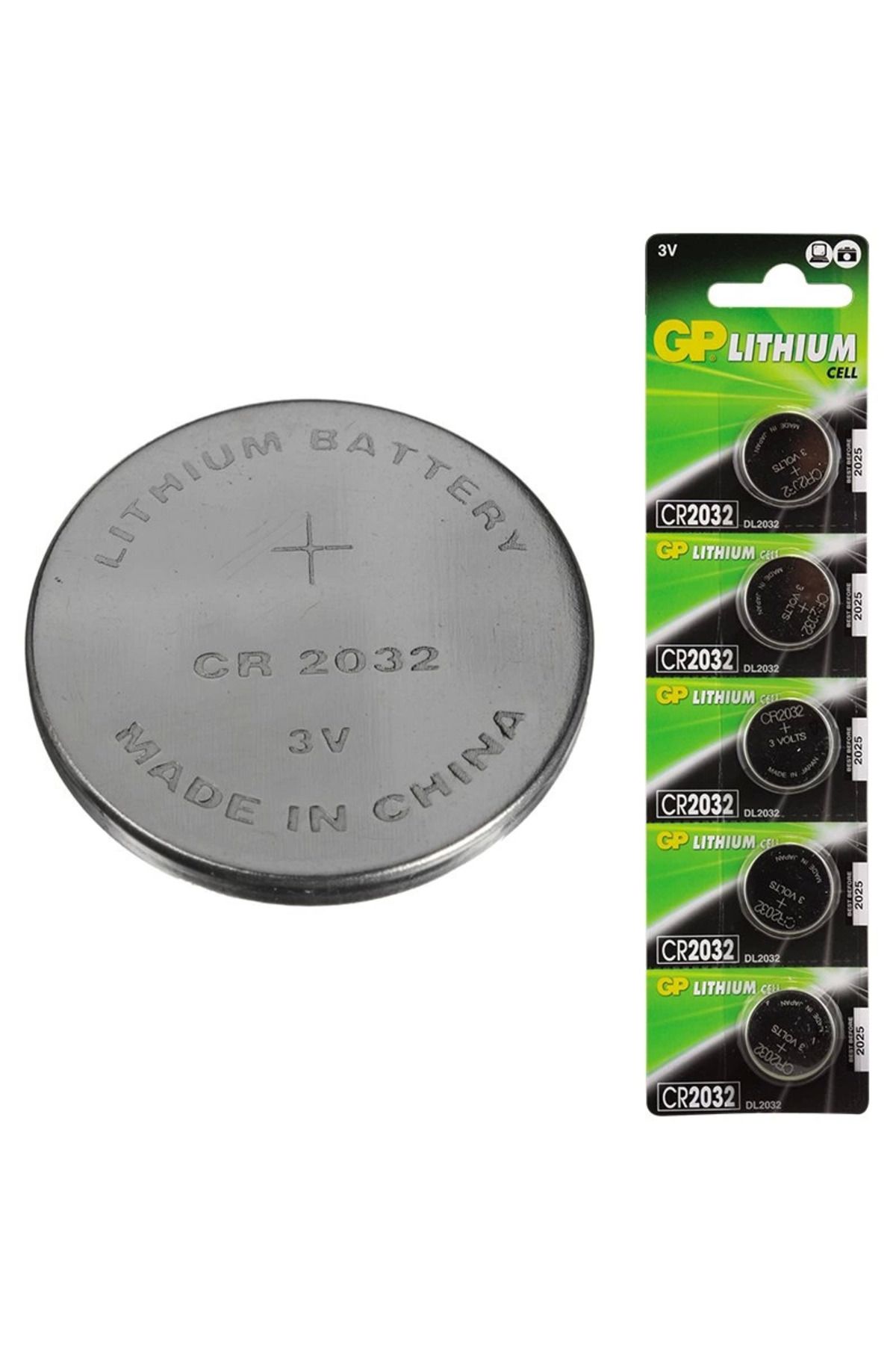 Serero Gp Cr2032 Lityum.Pil 5 Li Paket