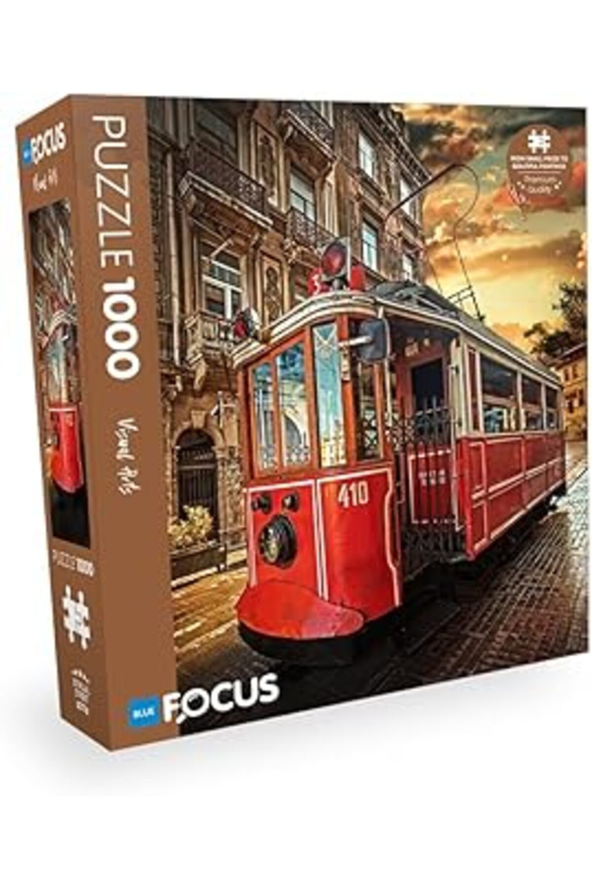 karadağsb Blue Focus 1000 Parça Puzzle - İstiklal Street (İstiklal Caddesi)