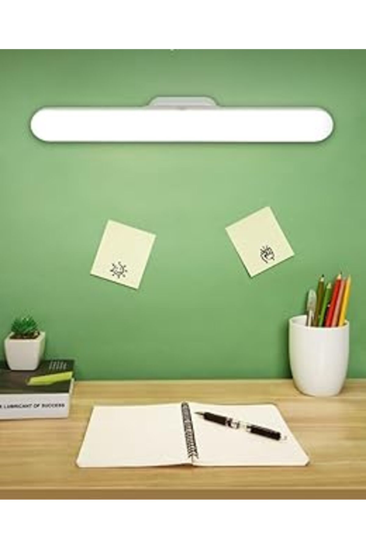 NETWORK ART Rultech Mıknatıslı Kabin Makyaj Tıraş Led Işık Usb Şarjlı Kablosuz Led Lamba Cabinet