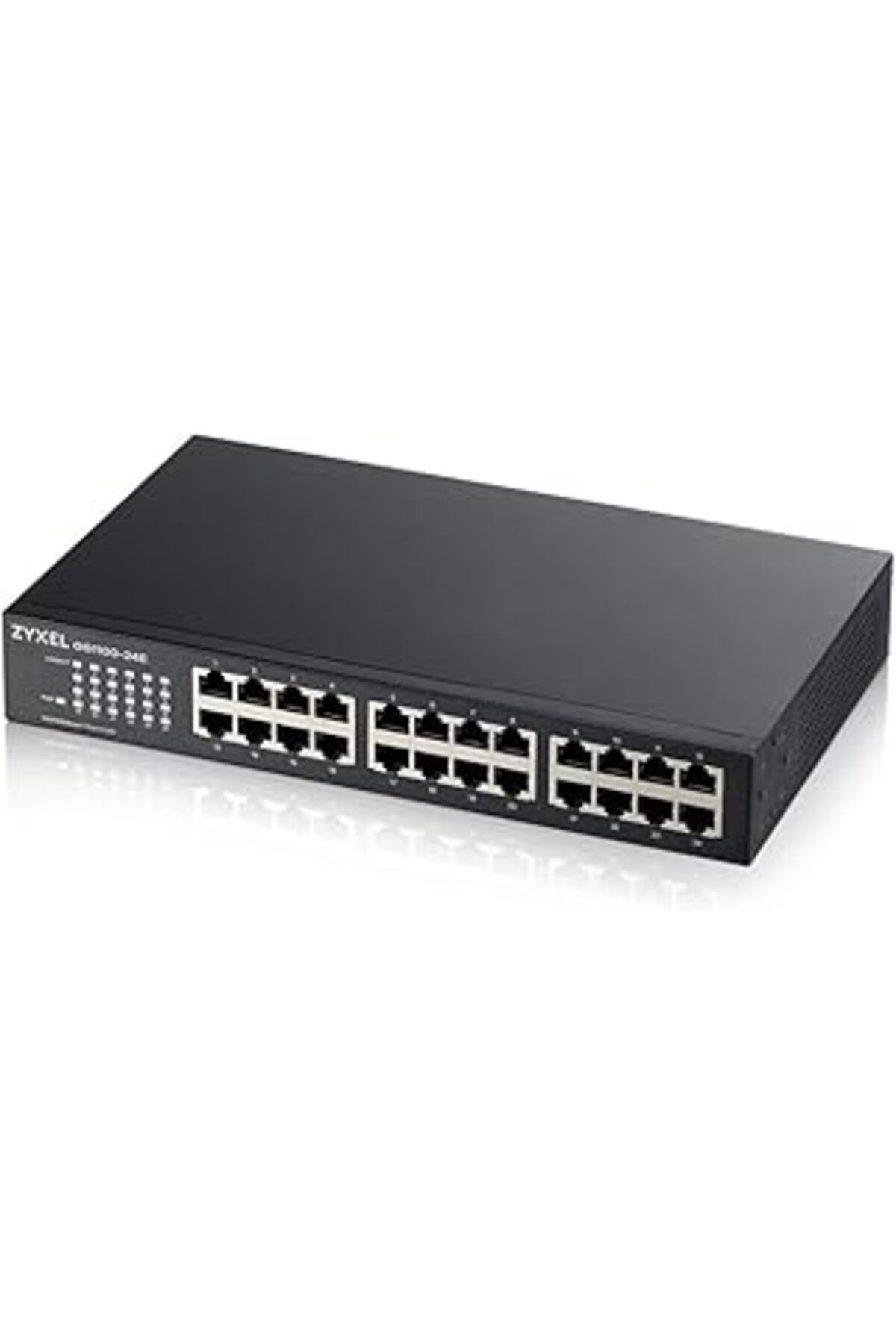 Roses Store Zyxel 24-Port 10/100/1000 Gigabit Ethernet Unmanaged Switch | Fansız Tasarım