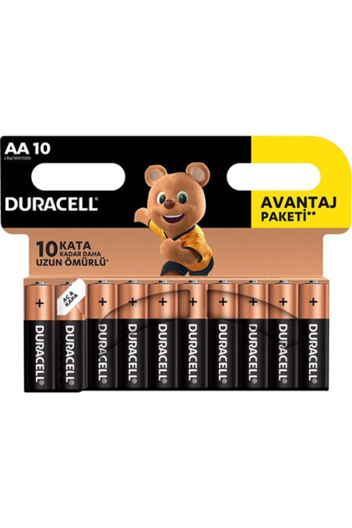 Techno Stock Duracel 10'lu Aa10 Kalem Pil