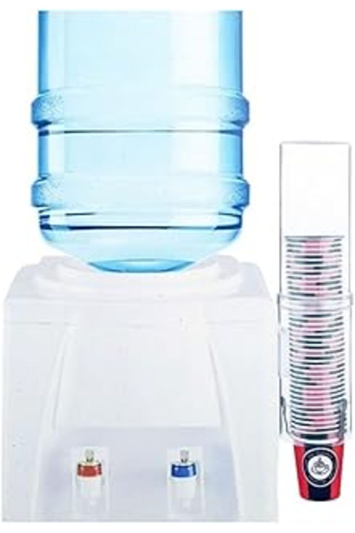 karadağsb Vakia Plastik Ve Karton Bardak Tutucu/Su Sebili Bardaklığı Raf Tutucu/Bardak Dağıtıcı Montaj Aparat