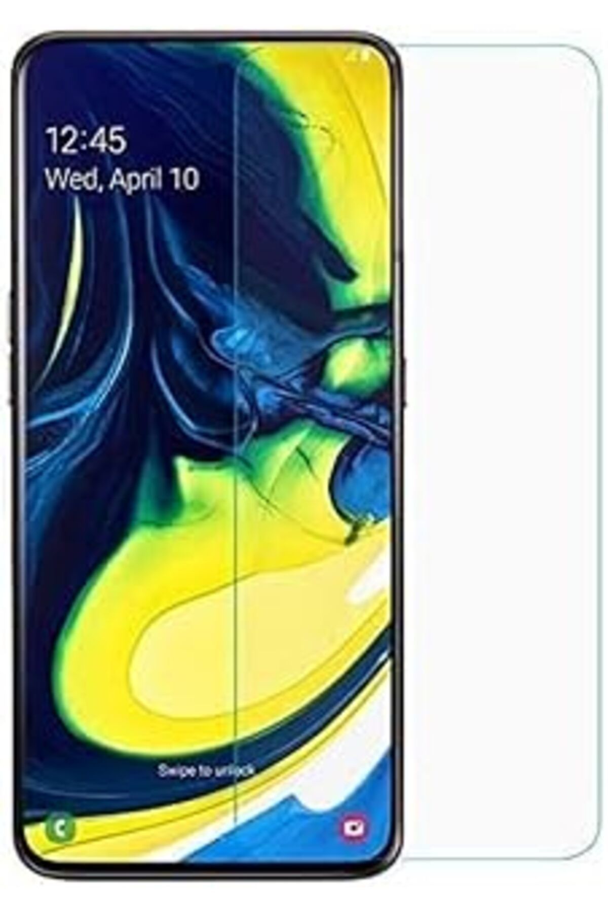 Pazarcan Microsonic Samsung Galaxy A80 Nano Cam Ekran Koruyucu