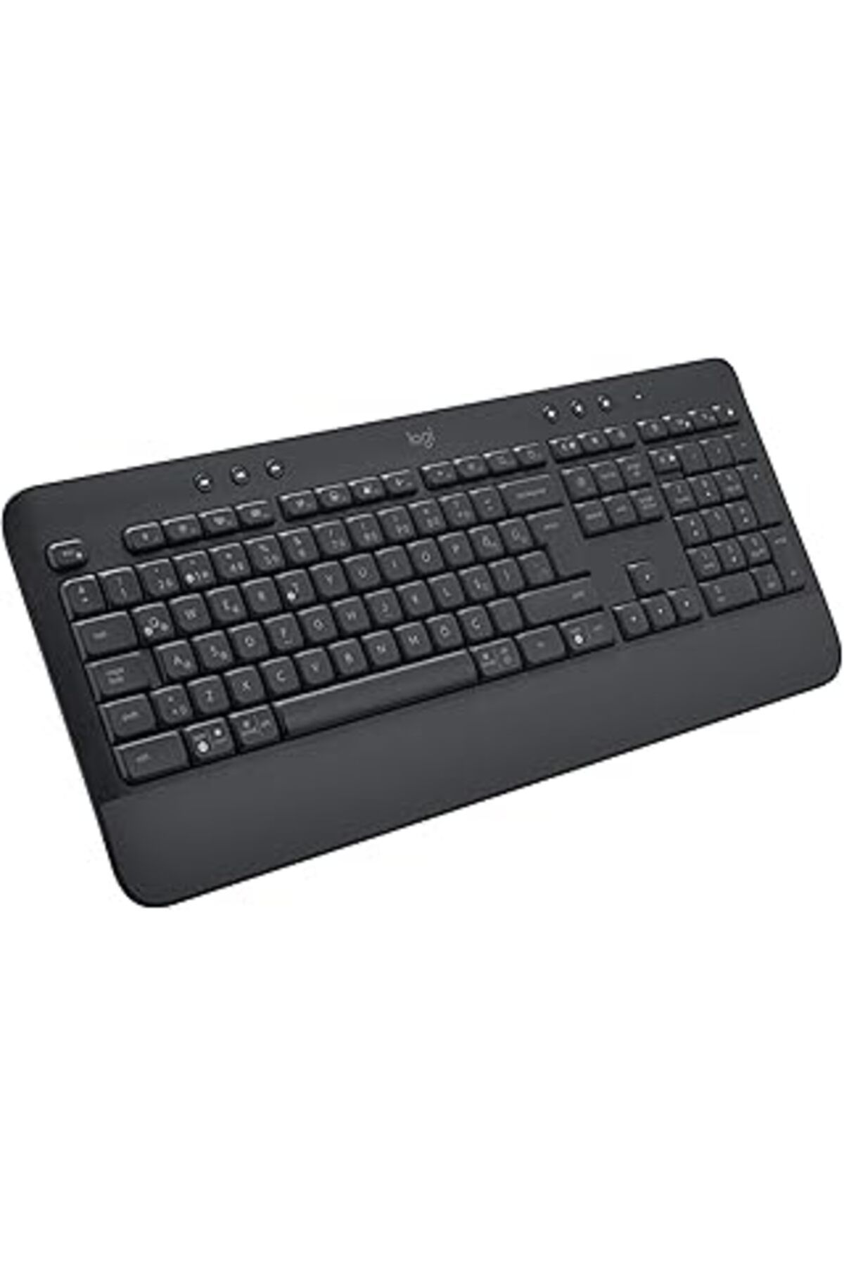 robotrend Signature K650 Tam Boyutlu Kablosuz Klananye, Bilek Desteği, Ble Bluetooth Naneya Logi Bolt Usb, De