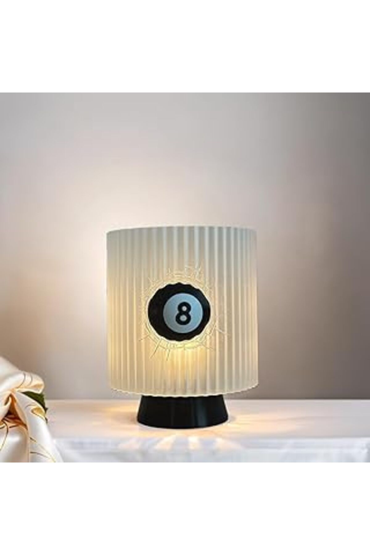Hepta Collection Gece Lambası -8 Ball Dekoratif Lamba, Genç Oda, Özel Hediye
