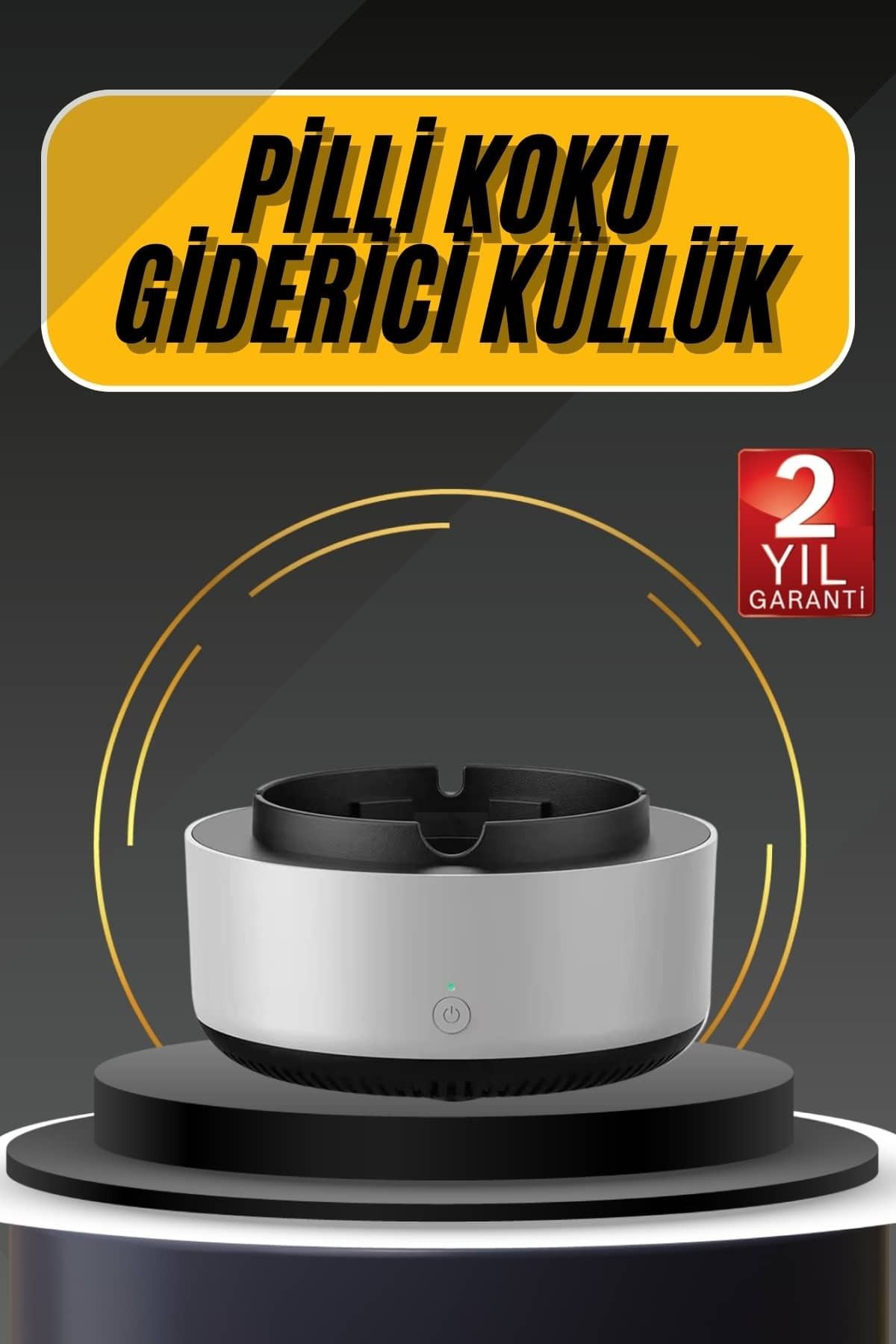ASTRALTECH Kül Tablası Hava Temizleyici Araç Akıllı Küllük Duman Temizleyici