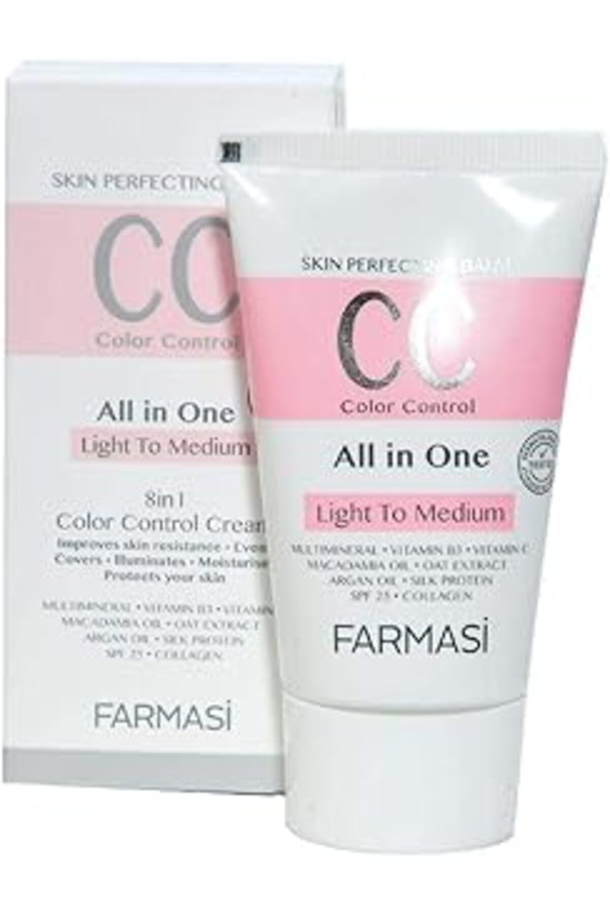 Pazarcan Cc Krem 50 Ml, Açıktan Ortaya No: 02