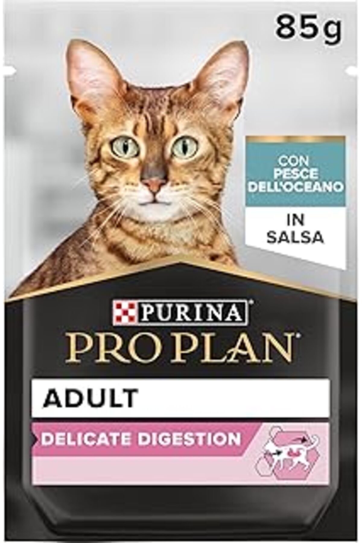 karadağsb Purina Pro Plan Delicate Digestion Sos İçinde Okyanus Balıklı Yetişkin Kedi Maması 85Gr Pouch X 26