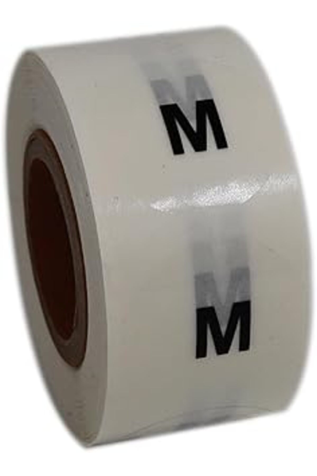 nazeninstoğu Hazır Etiketler , Hazır Al Hızlı Al Pp Şeffaf Beden(Size) Etiketi 25Mm X 25Mm Çap Ruloda 500 Adet (