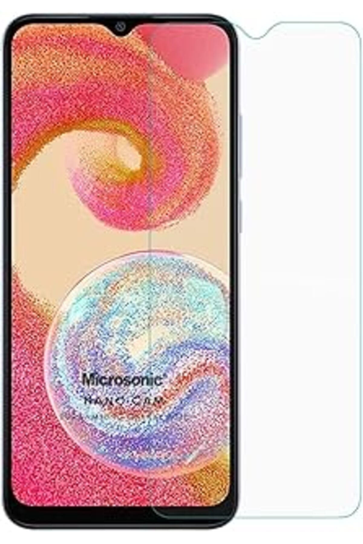 Karachil Microsonic Samsung Galaxy A04E Nano Glass Cam Ekran Koruyucu