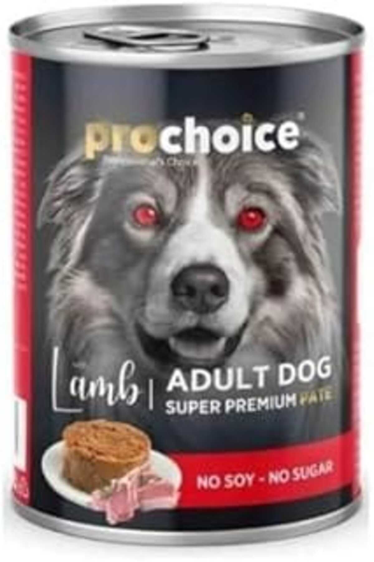 karadağsb Prochoice Adult Dog Kuzulu Pate Köpek Konservesi 12X400 Gr