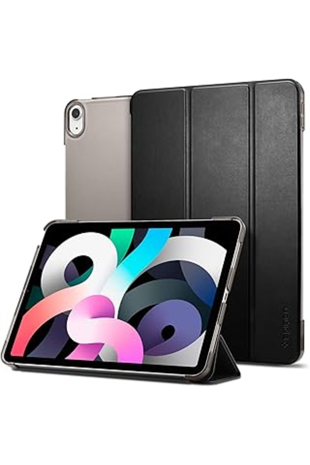 DENİZBİLİŞİM Ipad Air 10.9" (2022 / 2020) Kılıf Smart Fold Black - Acs02050