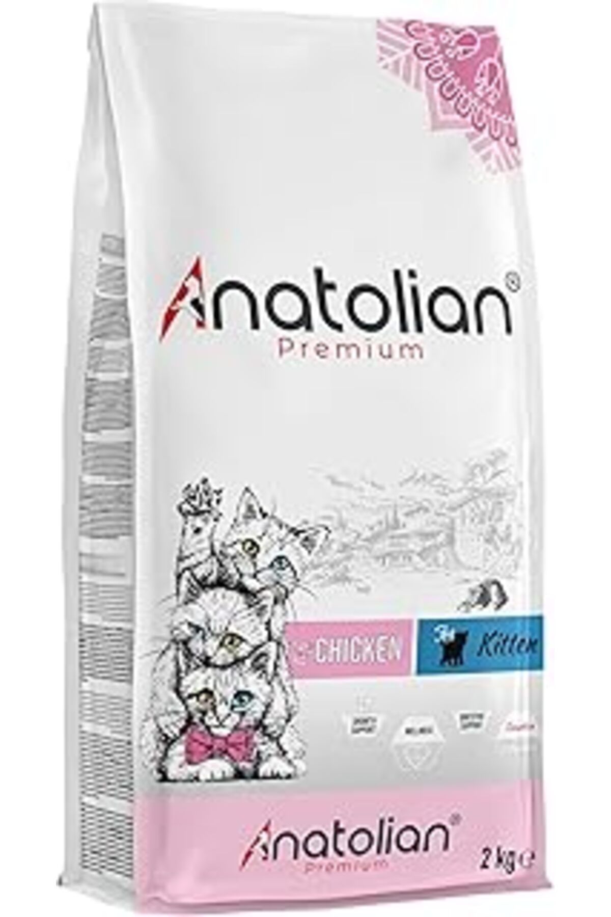 karadağsb Anatolian Premium Kitten Chicken Tavuklu Yavru Kedi Maması 2 Kg