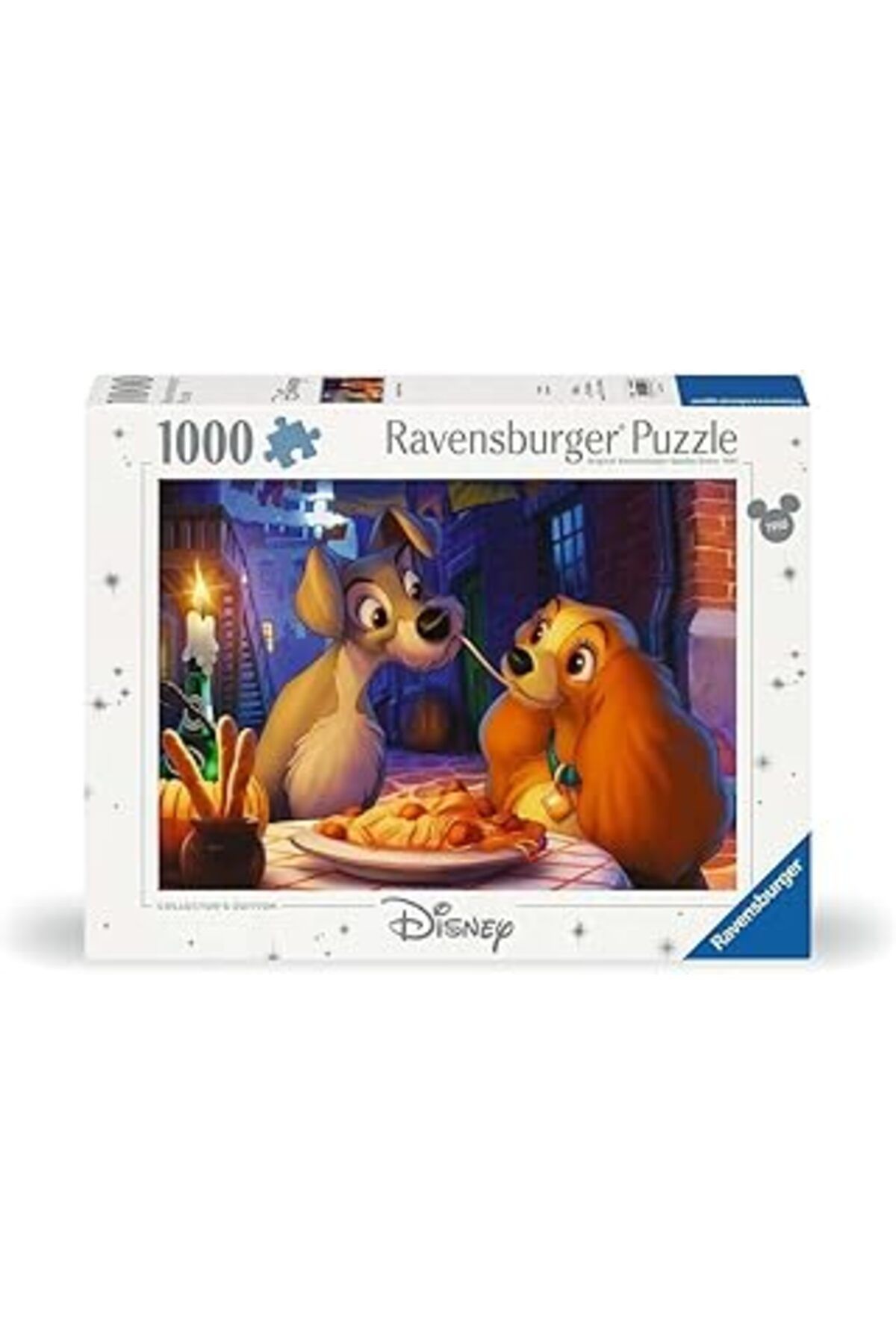karadağsb Ravensburger 1000P Puzzlezle Wd Leydi Ve Sokak Köpeği, Yapboz