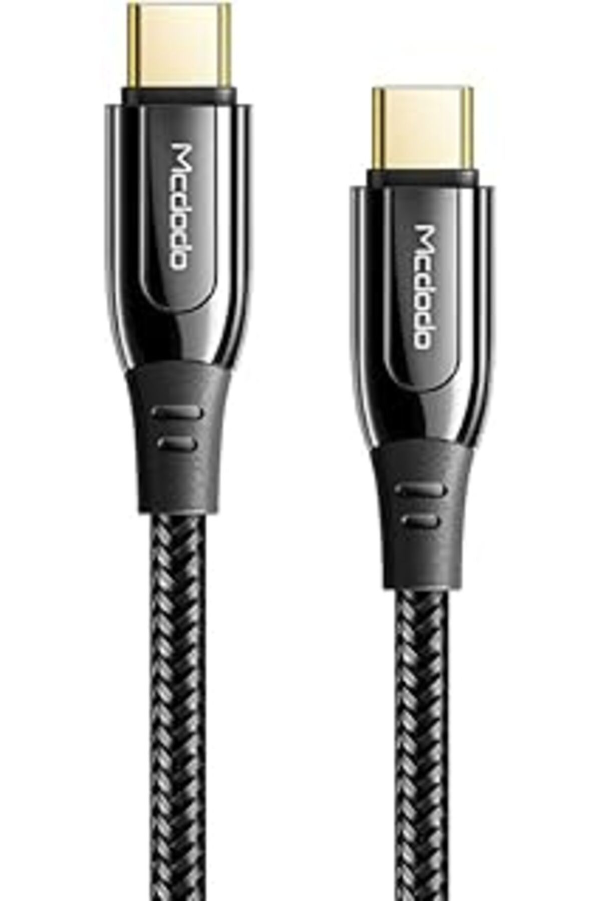 Mu Art Mcdodo Ca-8120 100W Type-C To Type-C Pd Hızlı Data-Şarj Kablosu 5A 1.2M Siyah