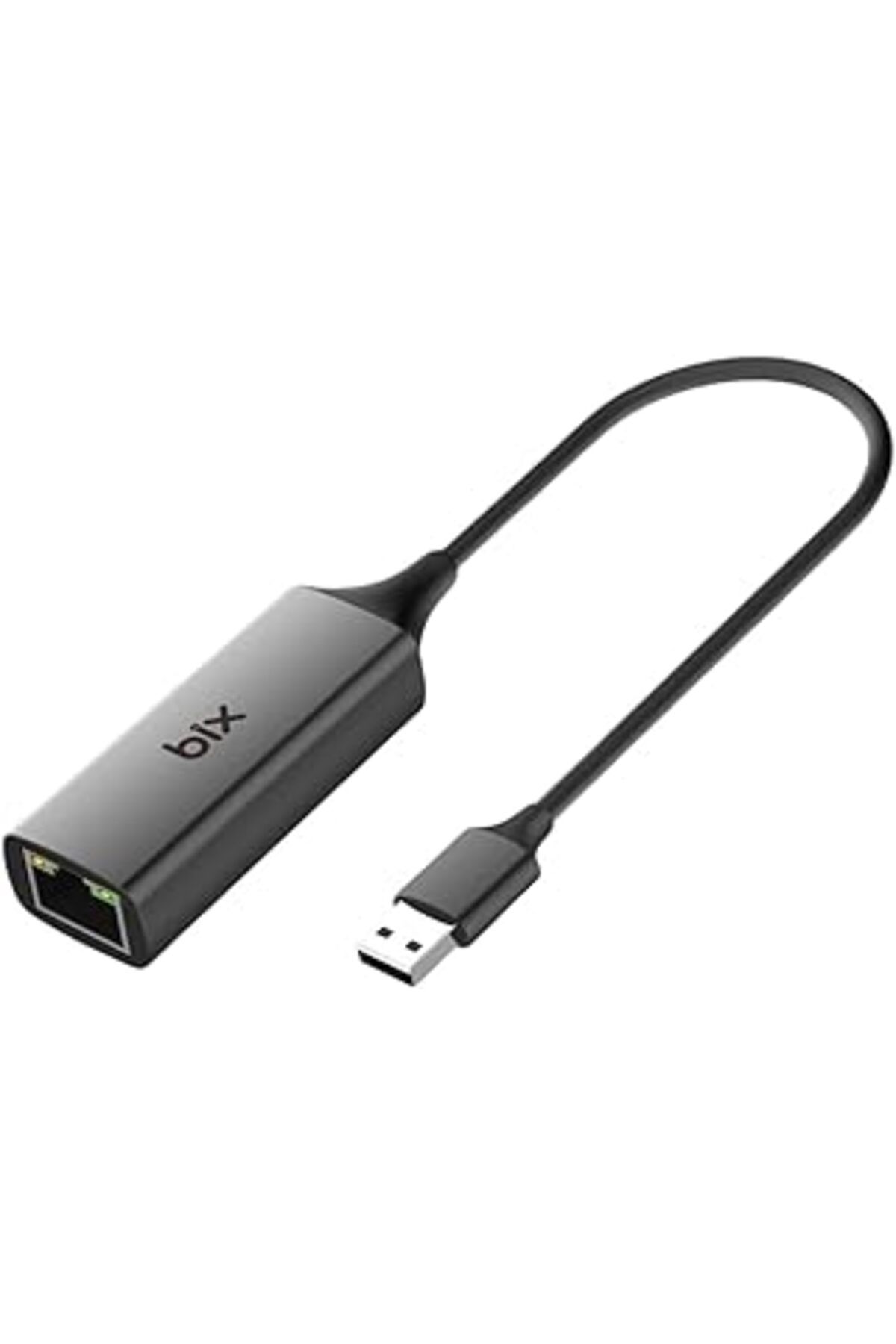 NZM TİCARET Bix Adp-08 Premium Usb 3.0 To 10/100/1000 Mbps Rj45 Ethernet Dönüştürücü Adaptör